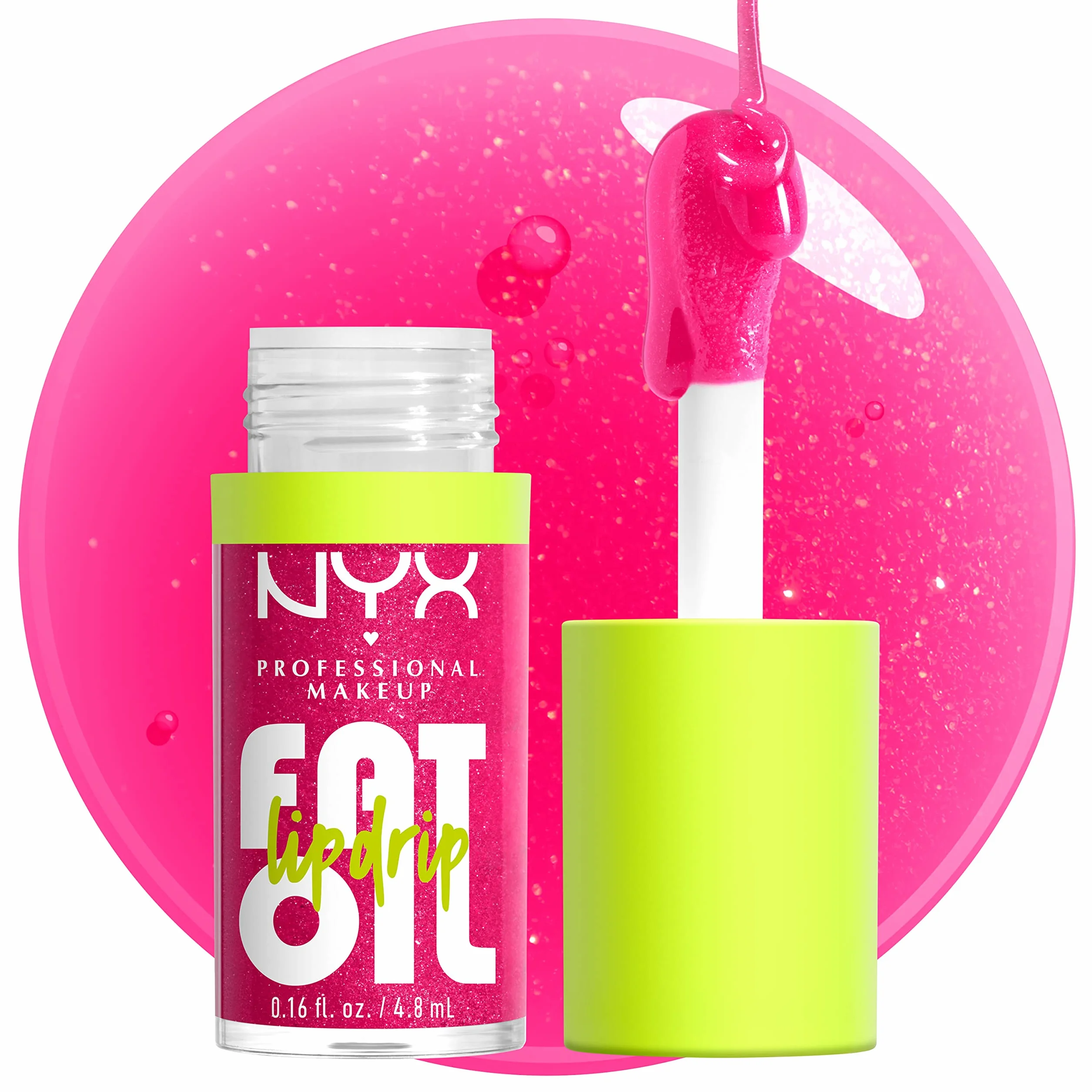 Nyx Professional Makeup Fat Oil Lip Drip Błyszczyk do Ust, 03 Supermodel, 4.8 ml