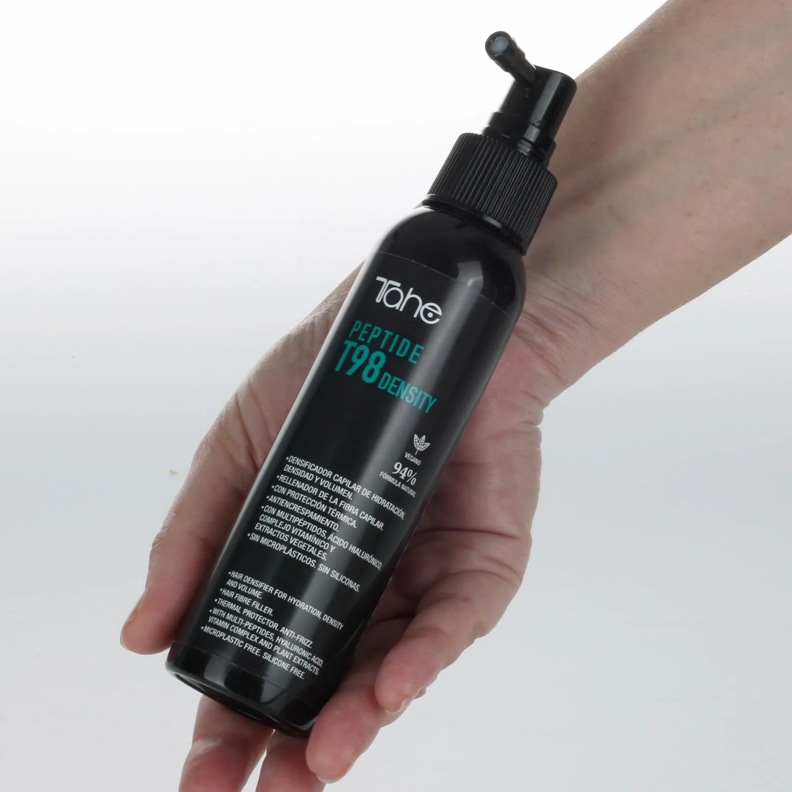 Tahe Peptide T98 Krem do stylizacji zagęszczający włosy Density zapewnia nawilżenie, gęstość i objętość, 125 ml