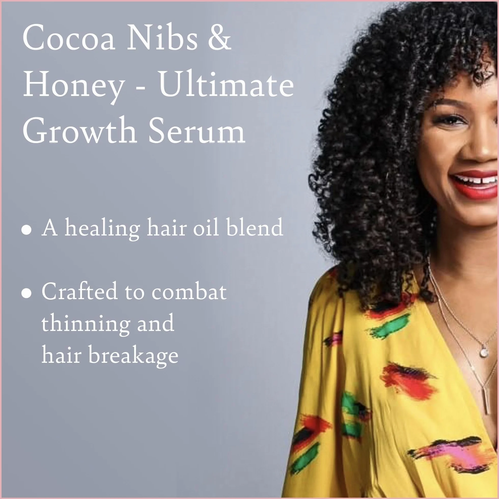 Camille Rose Cocoa Nibs Serum 8 OZ