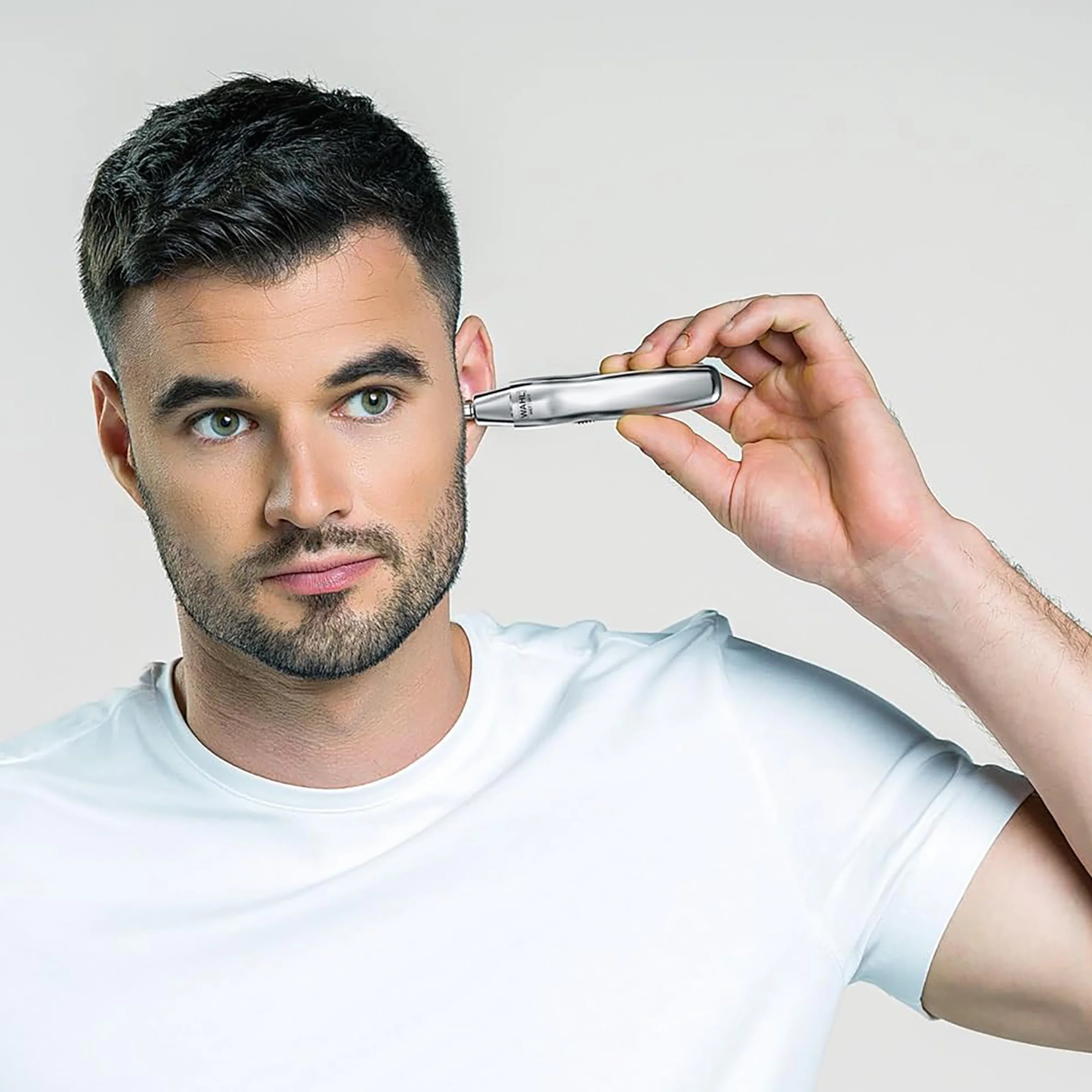 WAHL Groomsman Zestaw do Pielęgnacji Bezprzewodowy Trymer do Brody i Wąsów z Dodatkowym Trymerem Personalnym na Baterię