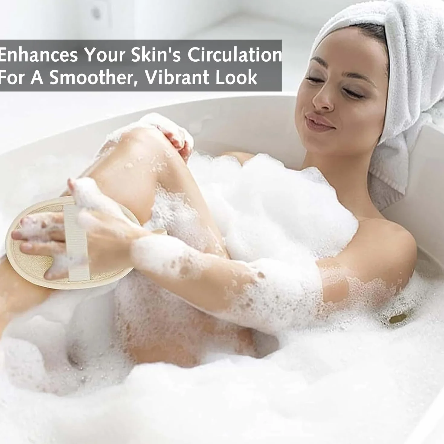 2 sztuki naturalnej gąbki Loofah peeling do ciała, przyjazna dla środowiska i biodegradowalna gąbka pod prysznic, loofah dla kobiet i mężczyzn
