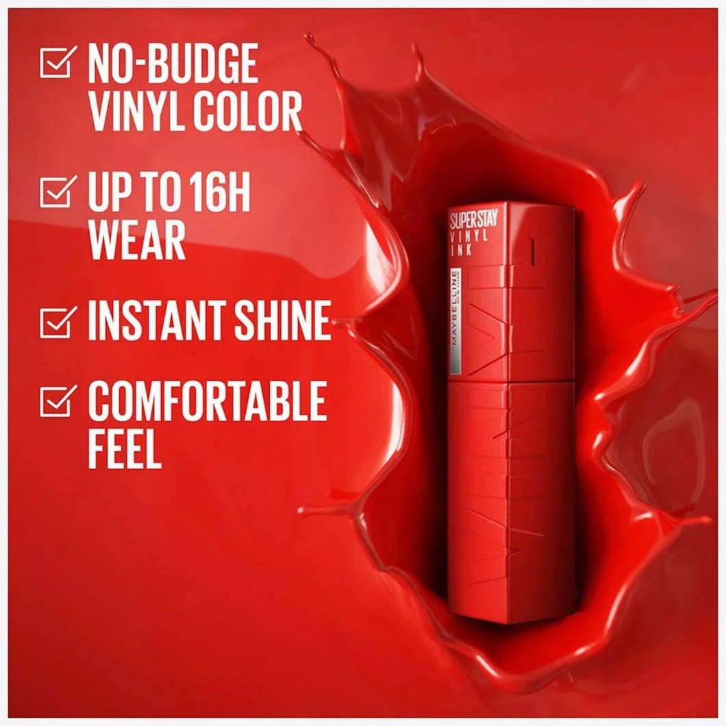 Maybelline New York Vinyl Ink 35 Cheeky Szminka do Ust 4,2ml