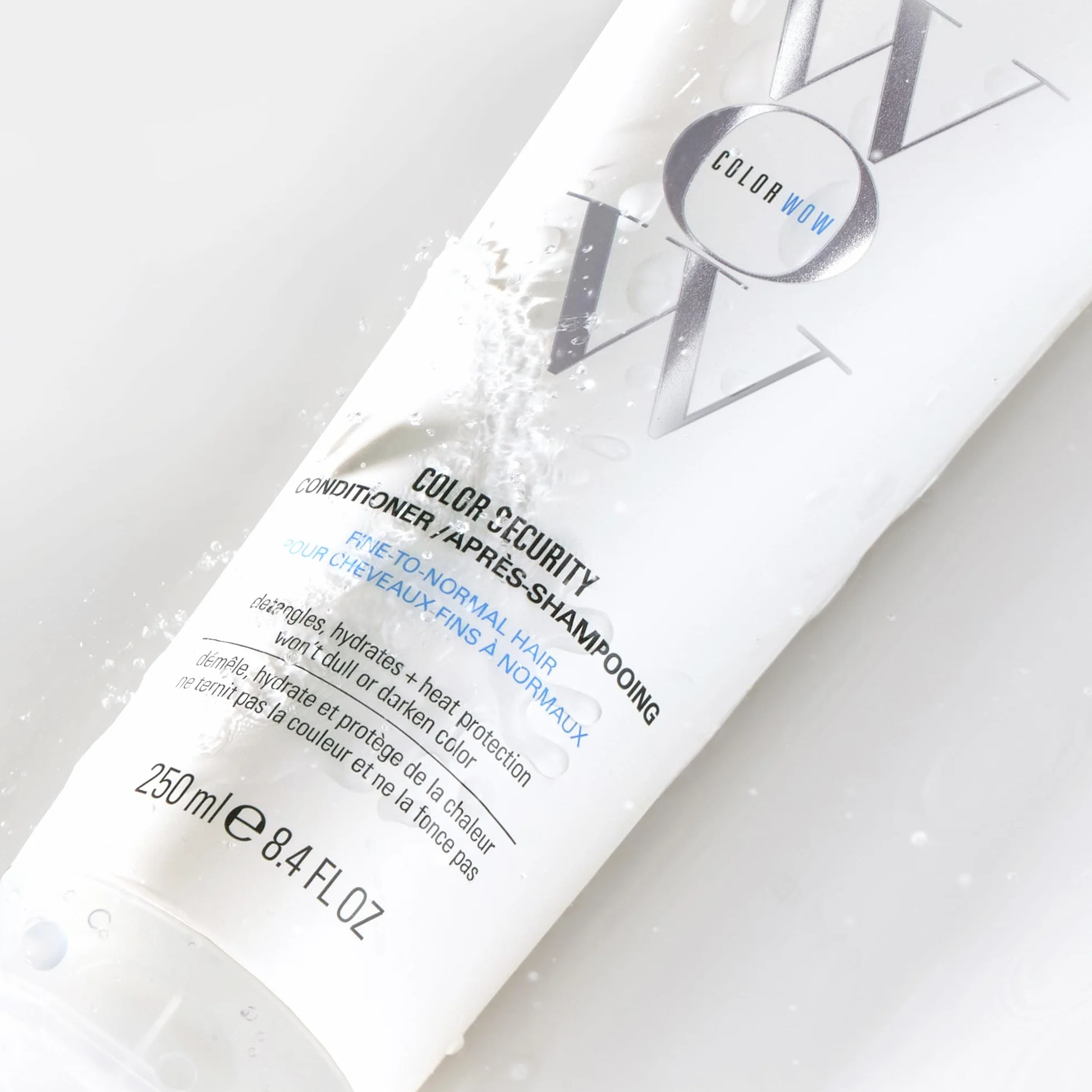 Color Wow Color Security Conditioner - Odżywcza odżywka do włosów normalnych i cienkich - Odżywka do włosów z odżywczymi składnikami dla silnych i zdrowych włosów - 250 ml