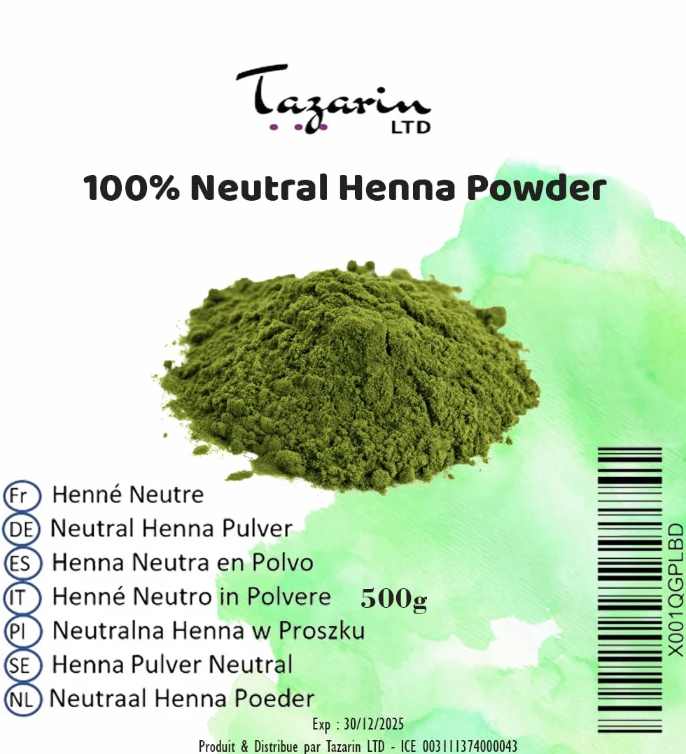 Cassia Obovata neutralny proszek henny 500 g do oczyszczania włosów 100% naturalny