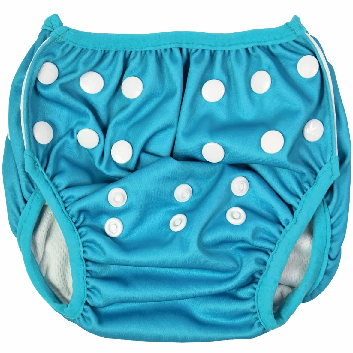 Splash About Unisex Baby Size Adjustable Swimming Under Nappy pieluchy pływanie dla małych dzieci, kolor niebieski