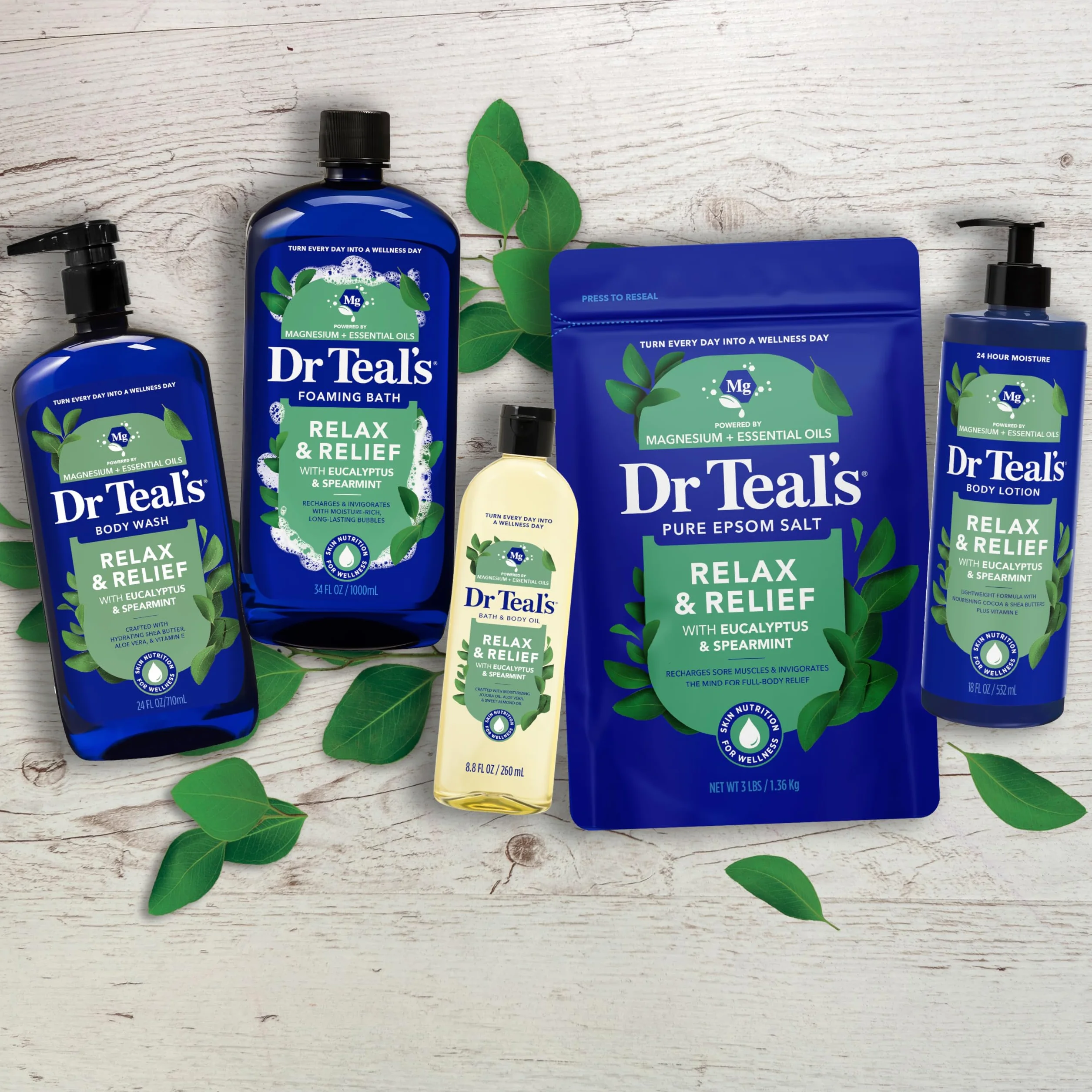 Dr Teal's Epsom Sole Eukaliptus 1,4 kg