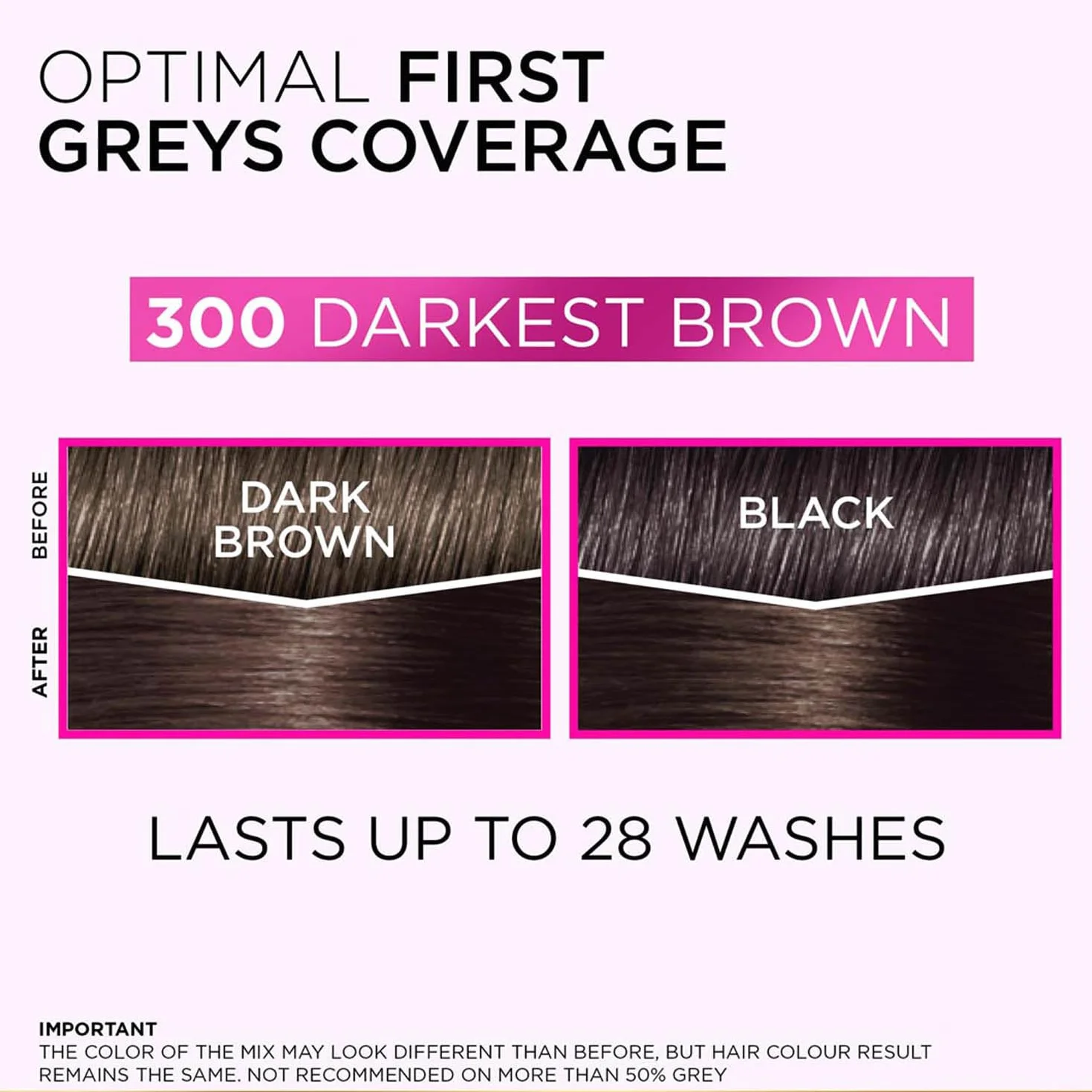 L'Oreal Paris Casting Cream Gloss, Darkest Brown 300, 87,5g+72ml