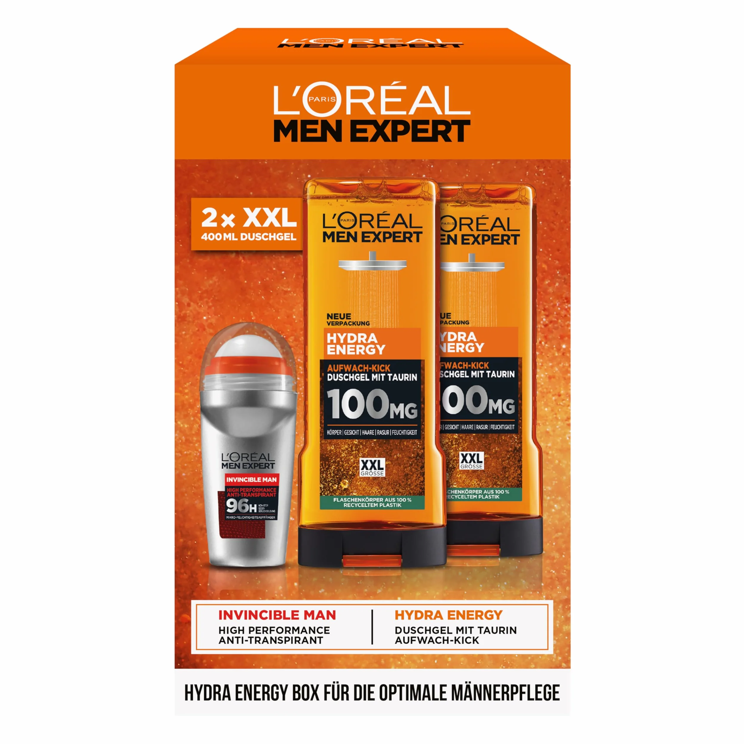 L’Oréal Paris Men Expert Hydra Energy Box Dezodorant 3x150 ml