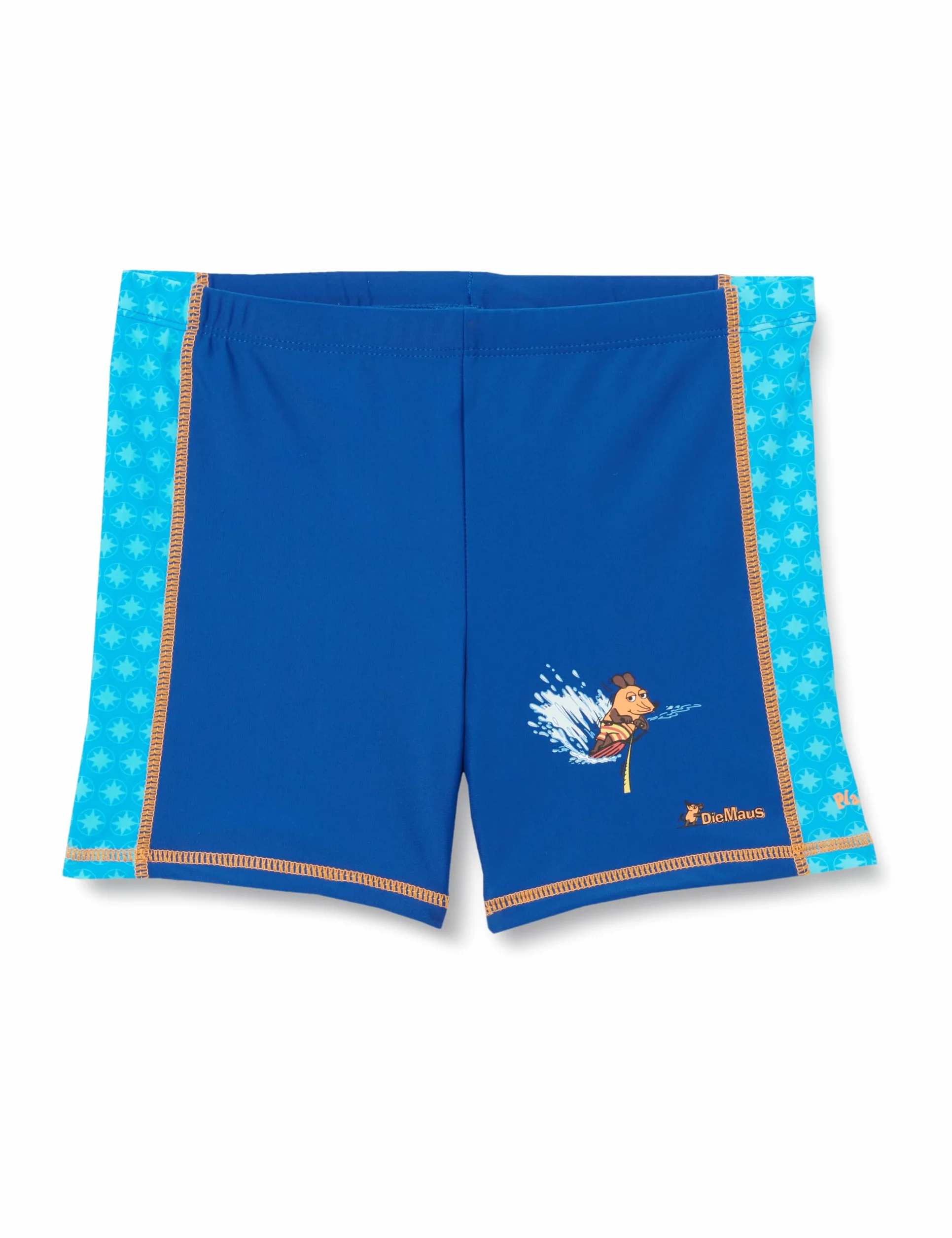 Playshoes Chłopięce kąpielówki chroniące przed promieniowaniem UV, szorty mysz, 122-128