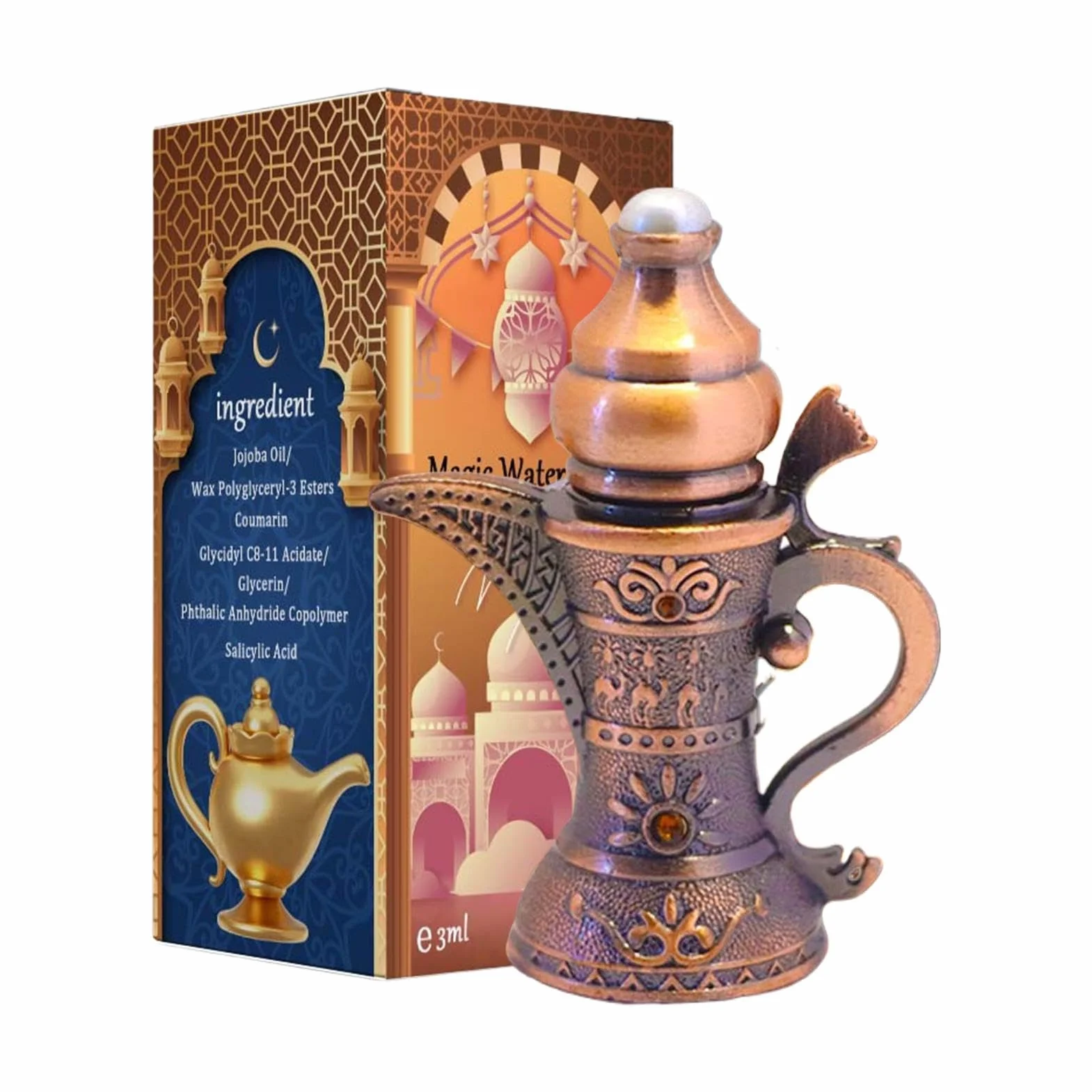 Luksusowe arabskie perfumy, egzotyczne bliskowschodnie perfumy damskie, ręcznie robione olejki perfumowe o długotrwałym zapachu, perfumy Her Eau De, orientalne piżmowe drzewo sandałowe, dla mężczyzn i