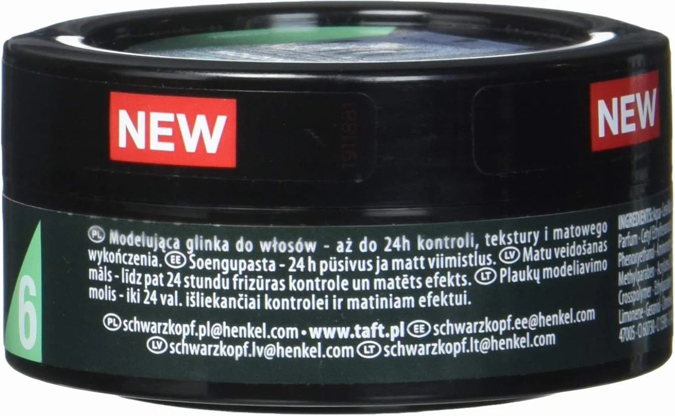 TAFT Wiht Moulding Clay modelina do włosów 75 ml