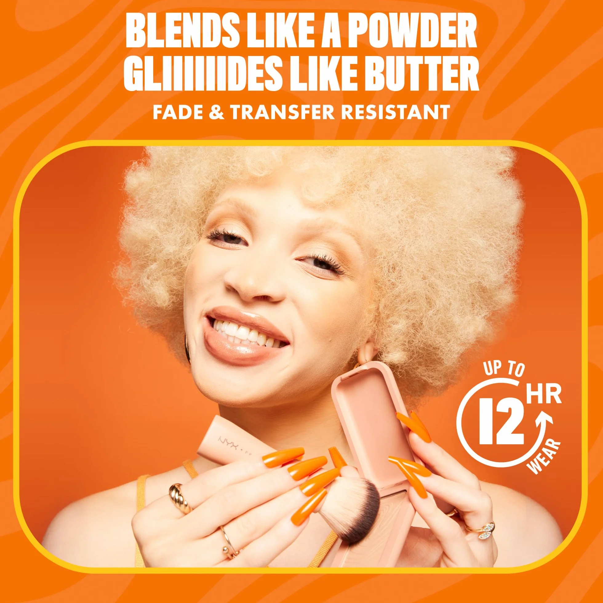 NYX Professional Makeup Bronzer Deserve Butta 5 g, utrzymuje się do 12 h, odporny na rozmazywanie, bez transferu