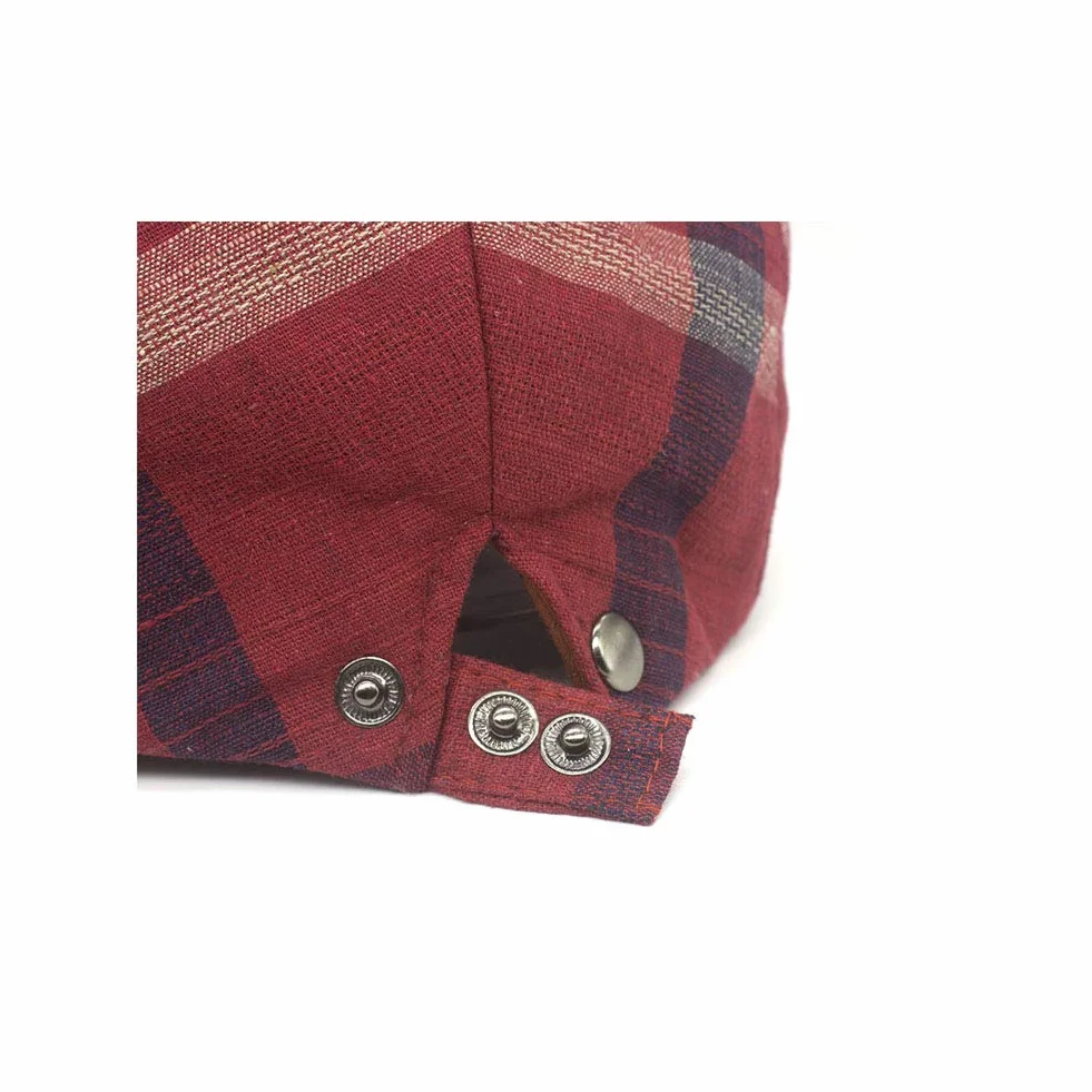 Męska Czapka Gatsby Unisex Newsboy Flat Cap Berety Kaszkiety Wzór w kratęv