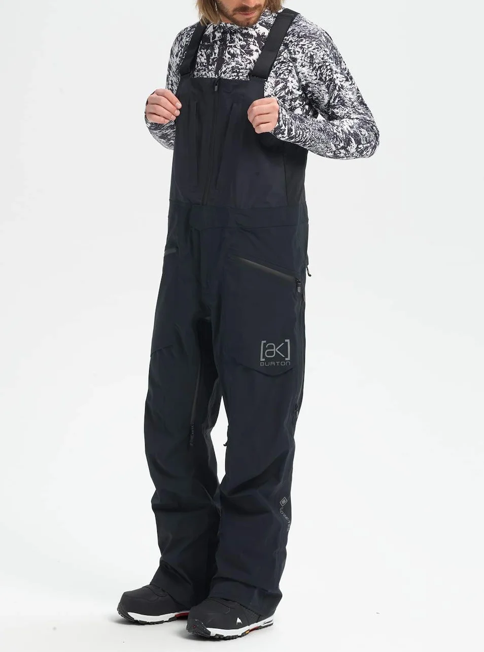 AK Burton Gore-Tex Freebird Bib – True Black