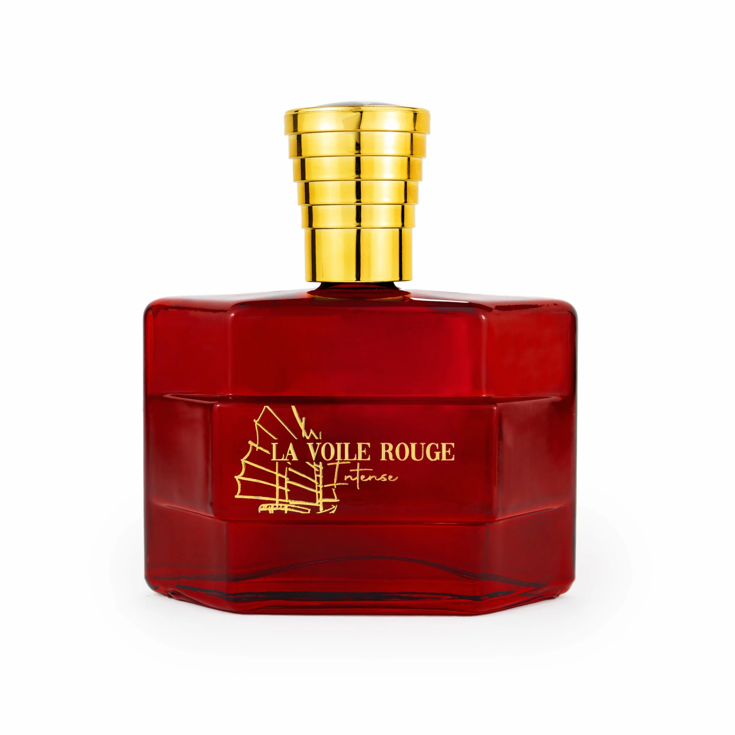 JEANNE ARTHES - Perfumy męskie La Voile Rouge Intense - woda perfumowana - butelka z rozpylaczem 100 ml - Wyprodukowano we Francji w Grasse