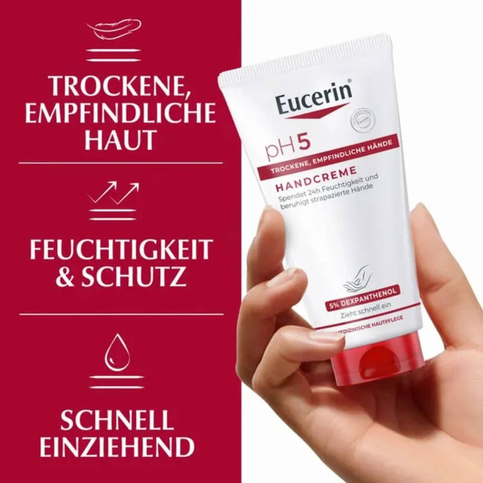 Eucerin pH5 Handcreme 75 ml Kremowa