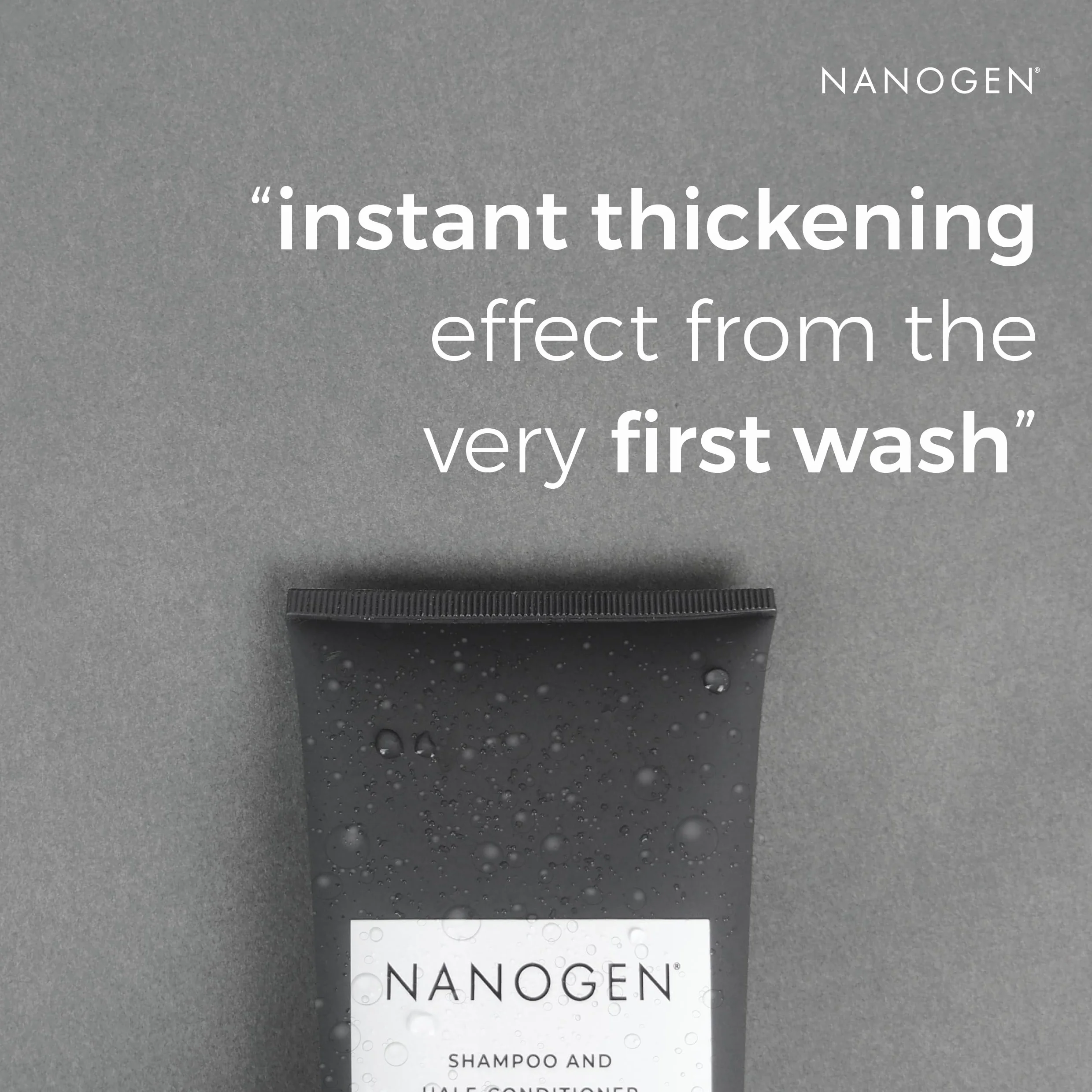 Nanogen 5 w 1 zagęszczacz włosów szampon i odżywka dla mężczyzn 240 ml