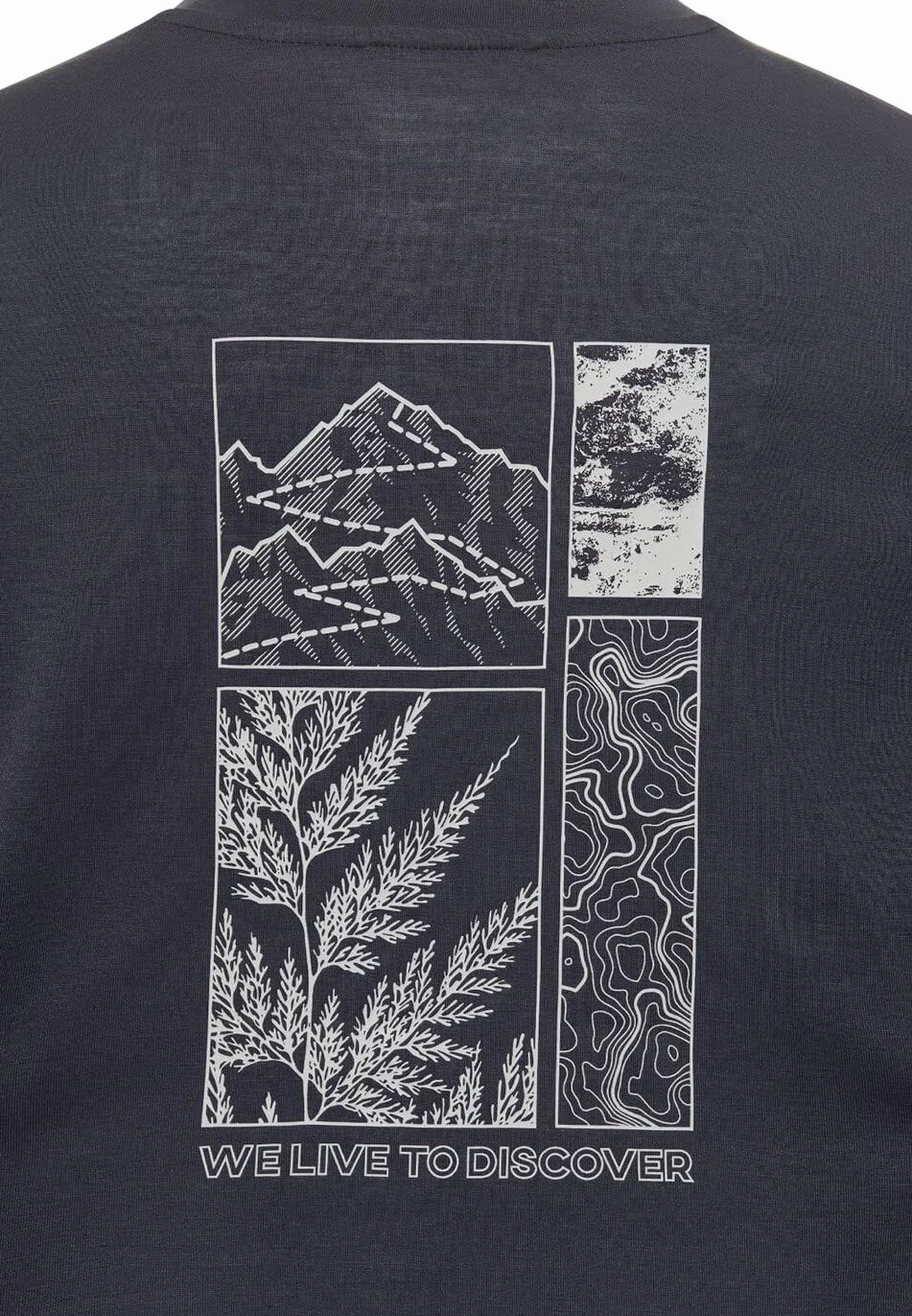 Jack Wolfskin Vonnan Graphic T W T-shirt damski