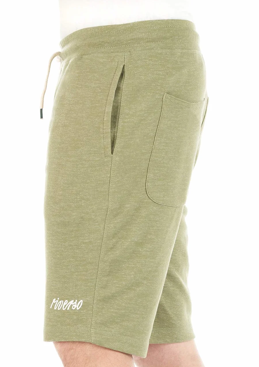 riverso Męskie spodenki dresowe RIVMike krótkie spodenki bermudy, na lato, sportowe, bawełna, czarne, niebieskie, czerwone, oliwkowe, szare, S M L XL 2XL 3XL 4XL 5XL