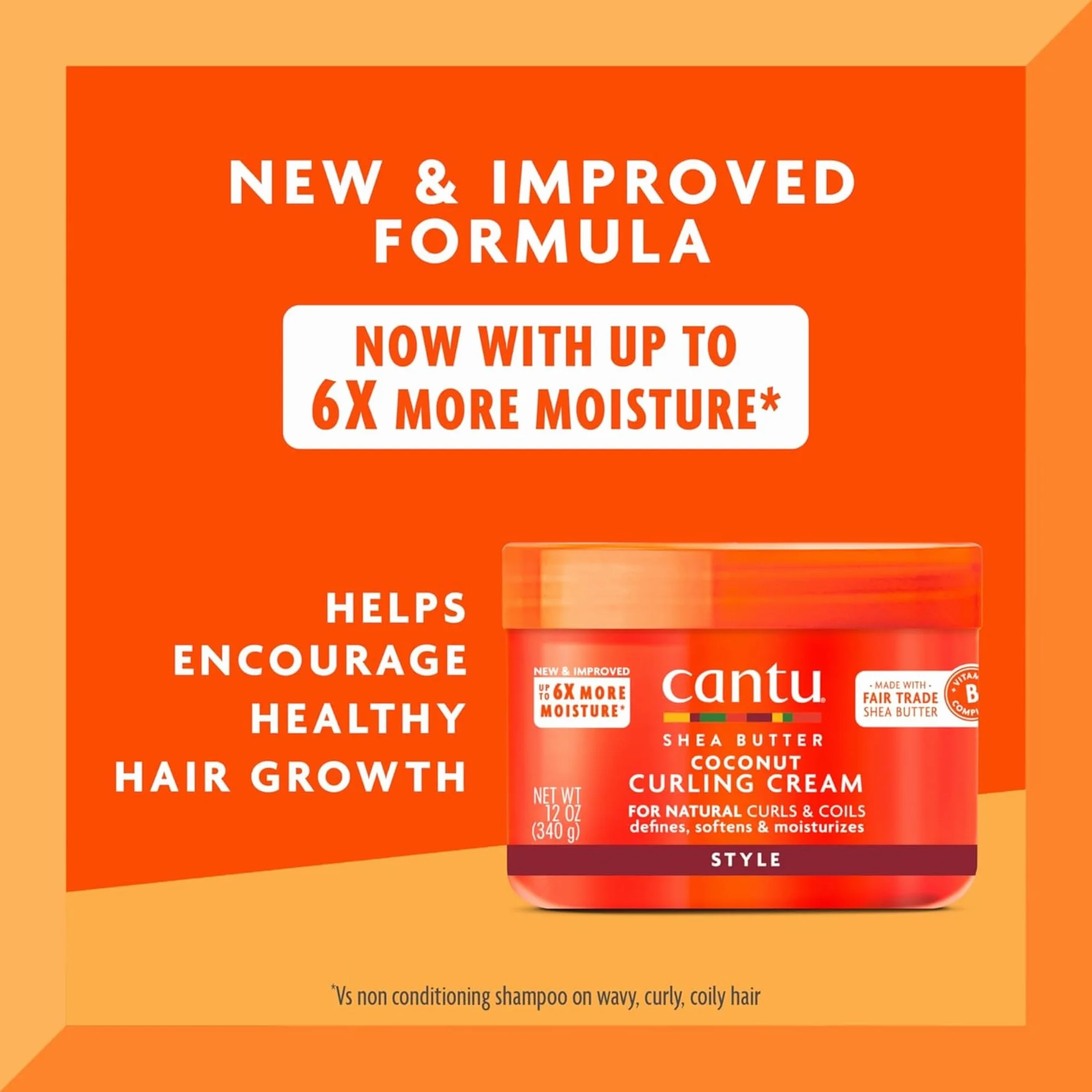 Cantu 3-Częściowy Zestaw Kosmetyków do Kręconych Włosów z Masłem Shea, Comeback Curl, Next Day Curl Revitalizer i Kokosowy Krem Curling