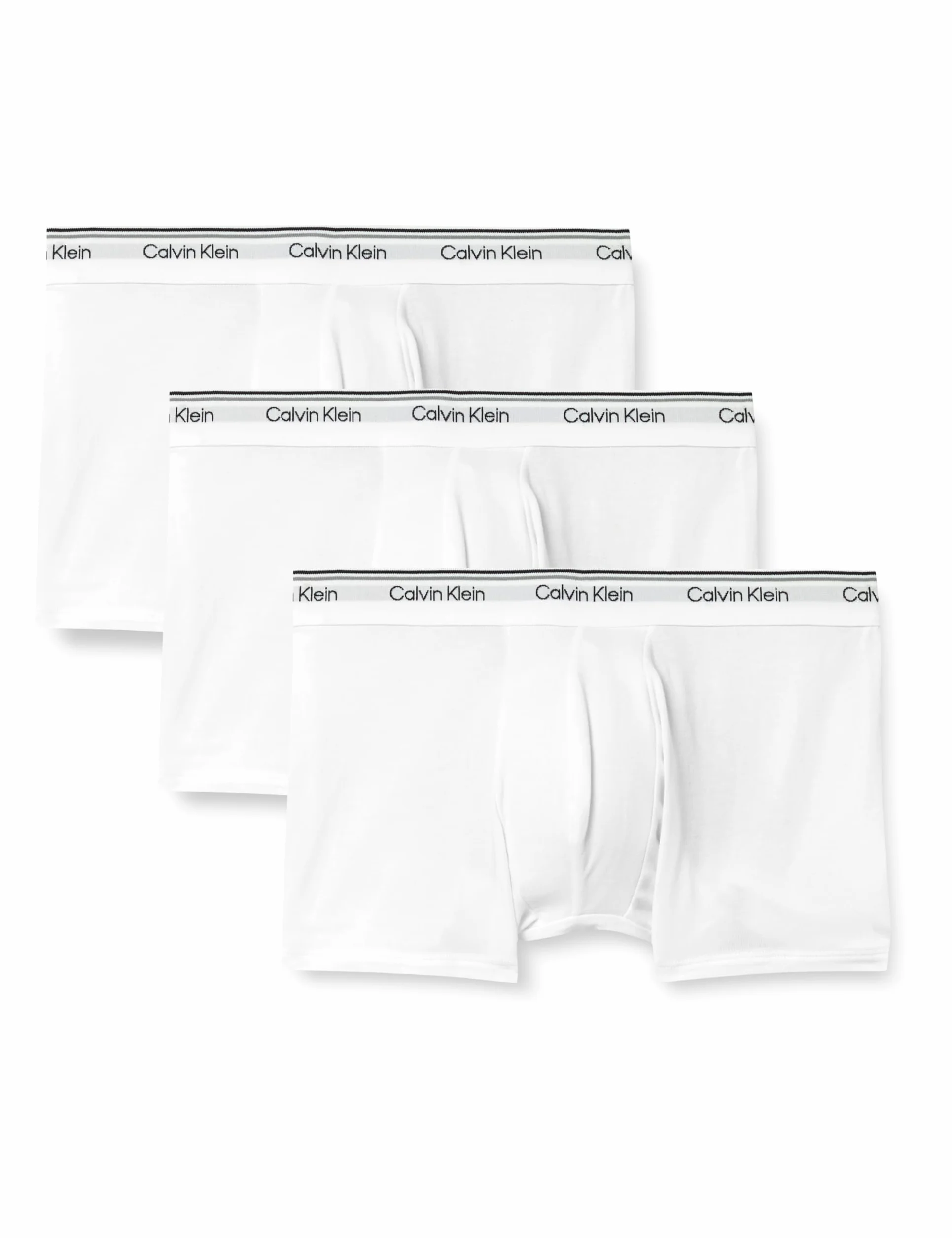 Calvin Klein Męski bagażnik (3 sztuki), Biały (biały), M