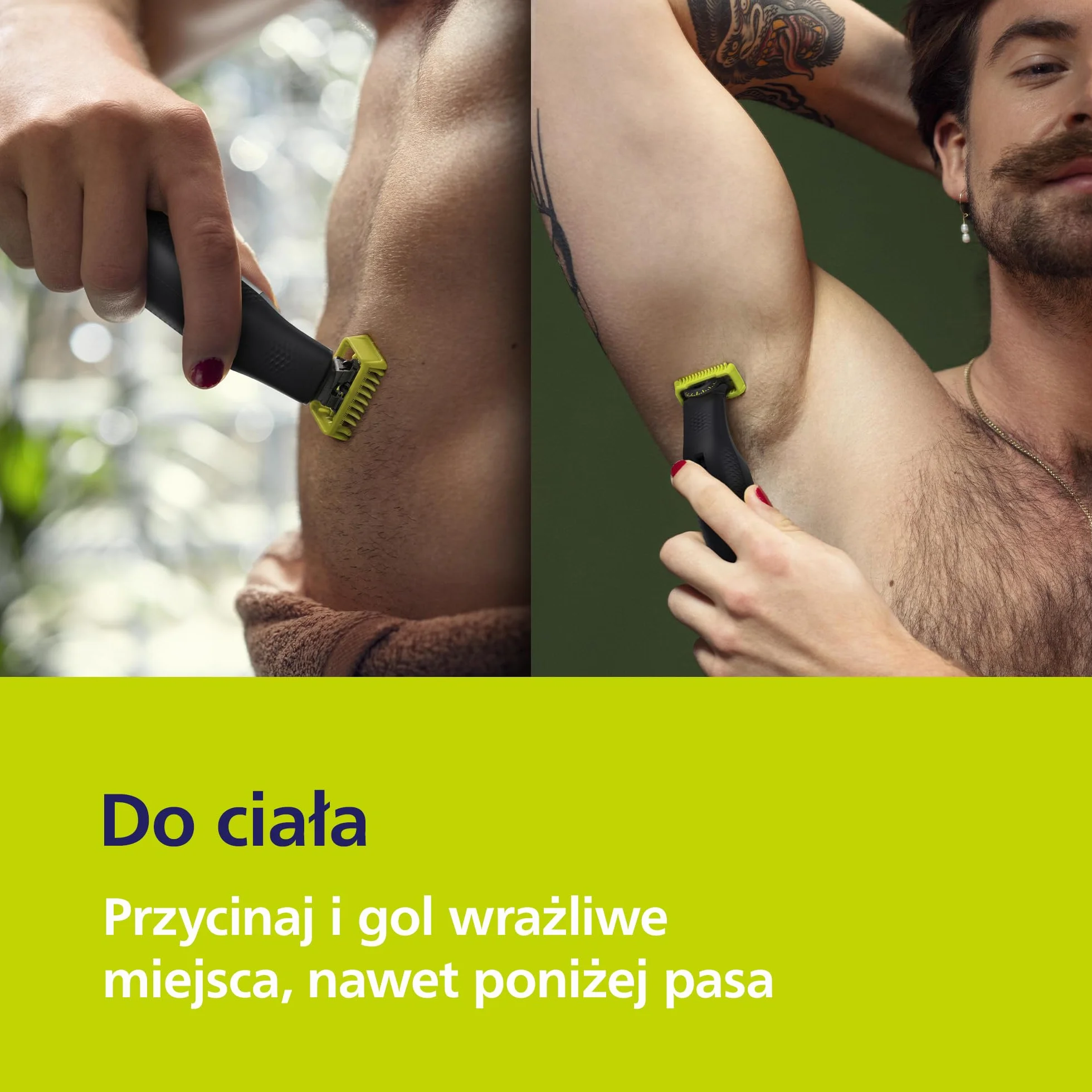 Philips OneBlade Pro 360 Autentyczny Elektryczny trymer do twarzy i ciała, golarka i groomer, 3x ostrze 360, grzebień o długości 20, zestaw do ciała, podstawka ładująca, etui podróżne, QP6652/35