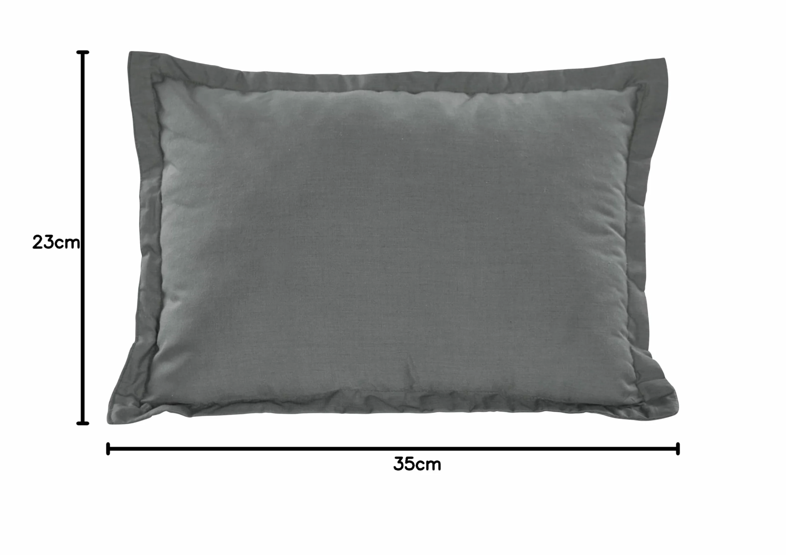 Trespass Unisex's SNOOZEFEST lekka kompaktowa poduszka na kemping i podróż, granit, 35 x 23 cm