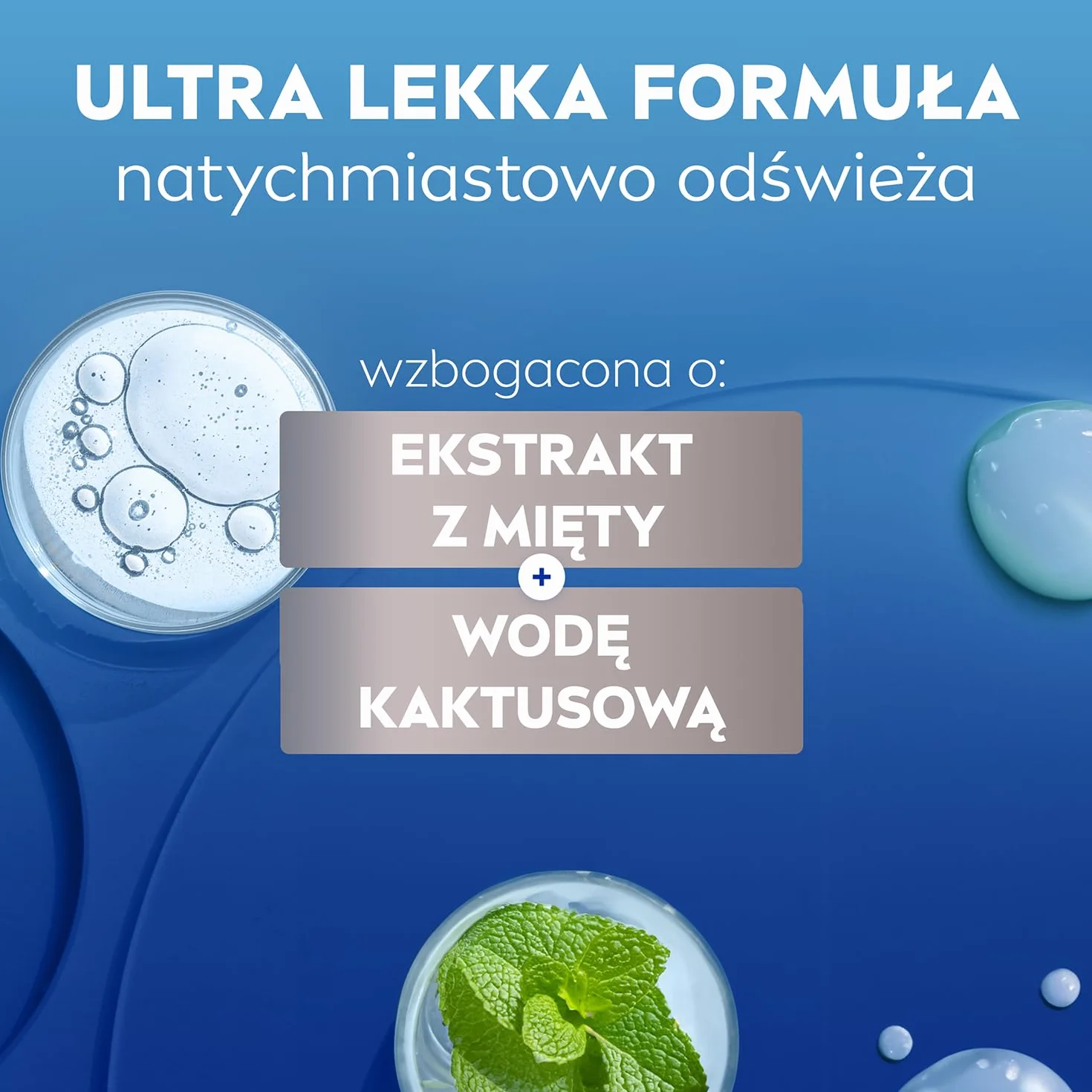 NIVEA MEN Fresh Kick Odświeżająca woda po goleniu z miętą i wodą kaktusową 100 ml