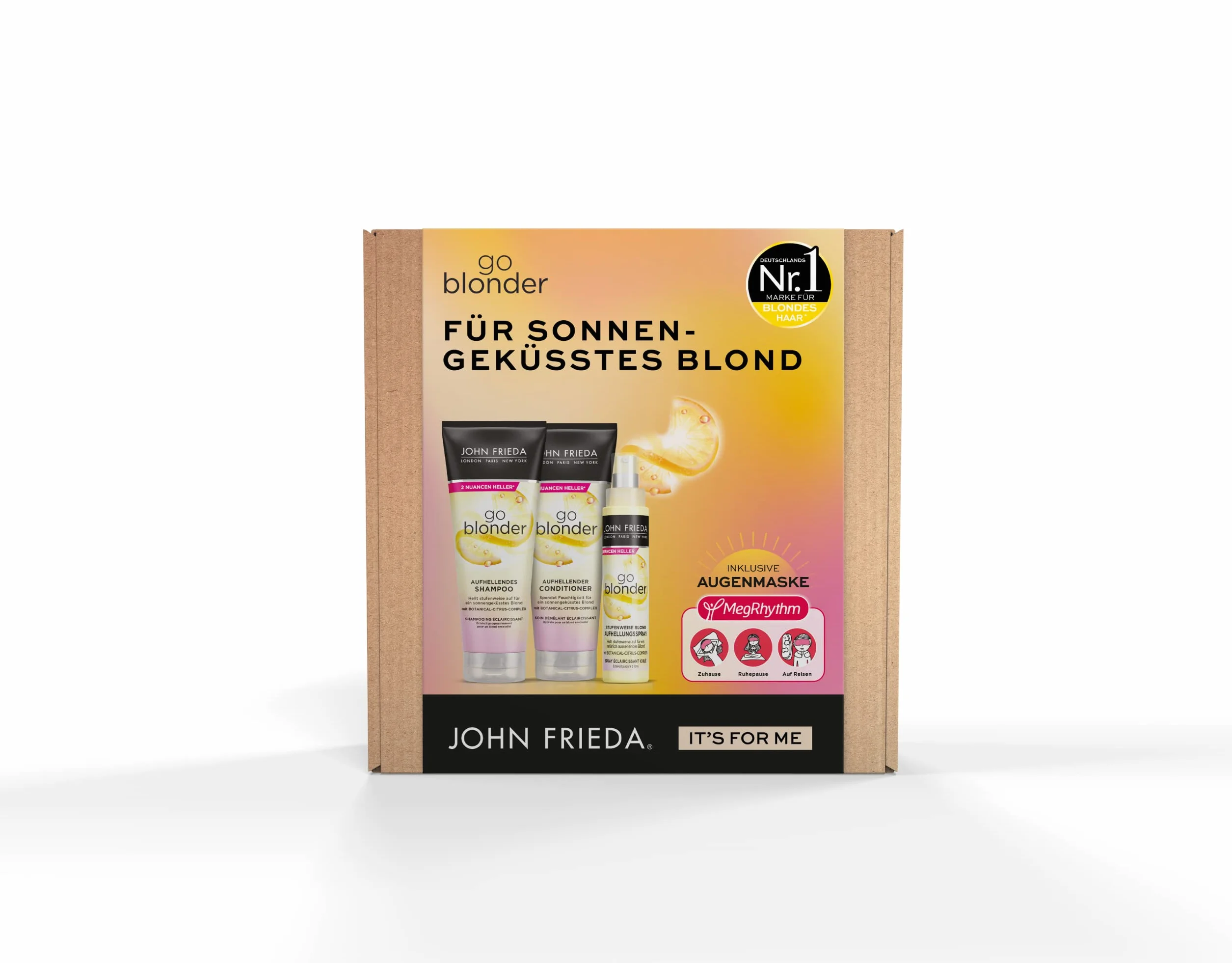 John Frieda Go Blonder Zestaw do Włosów 4 Elementy