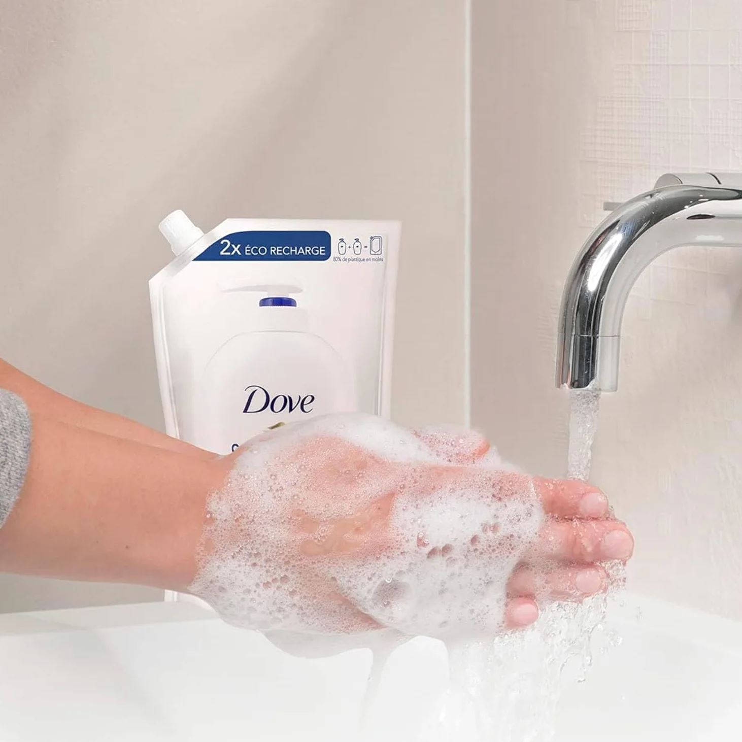 Dove Oryginalny wkład do mydła w płynie do rąk 500 ml (30 sztuk)