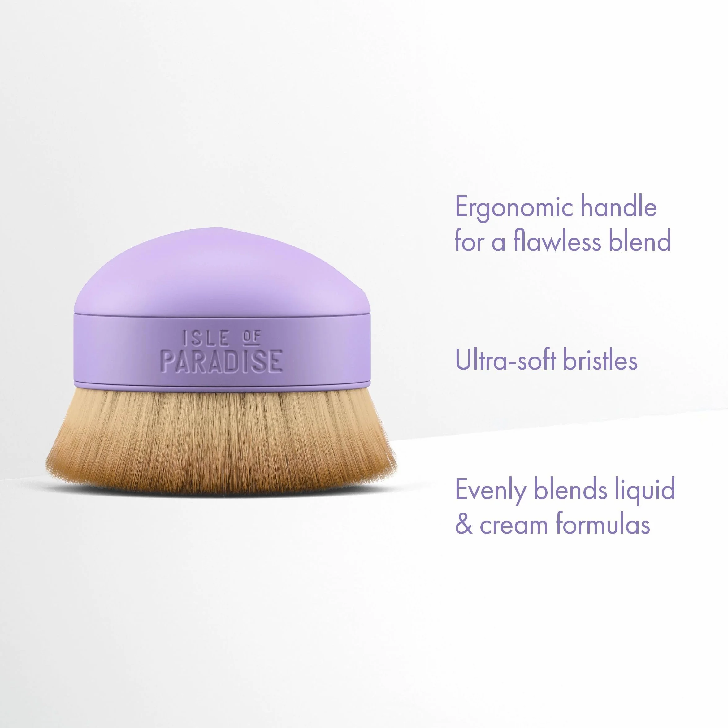 Isle of Paradise Shape And Glow Self Tan Big Blending Kabuki Brush Applicator
