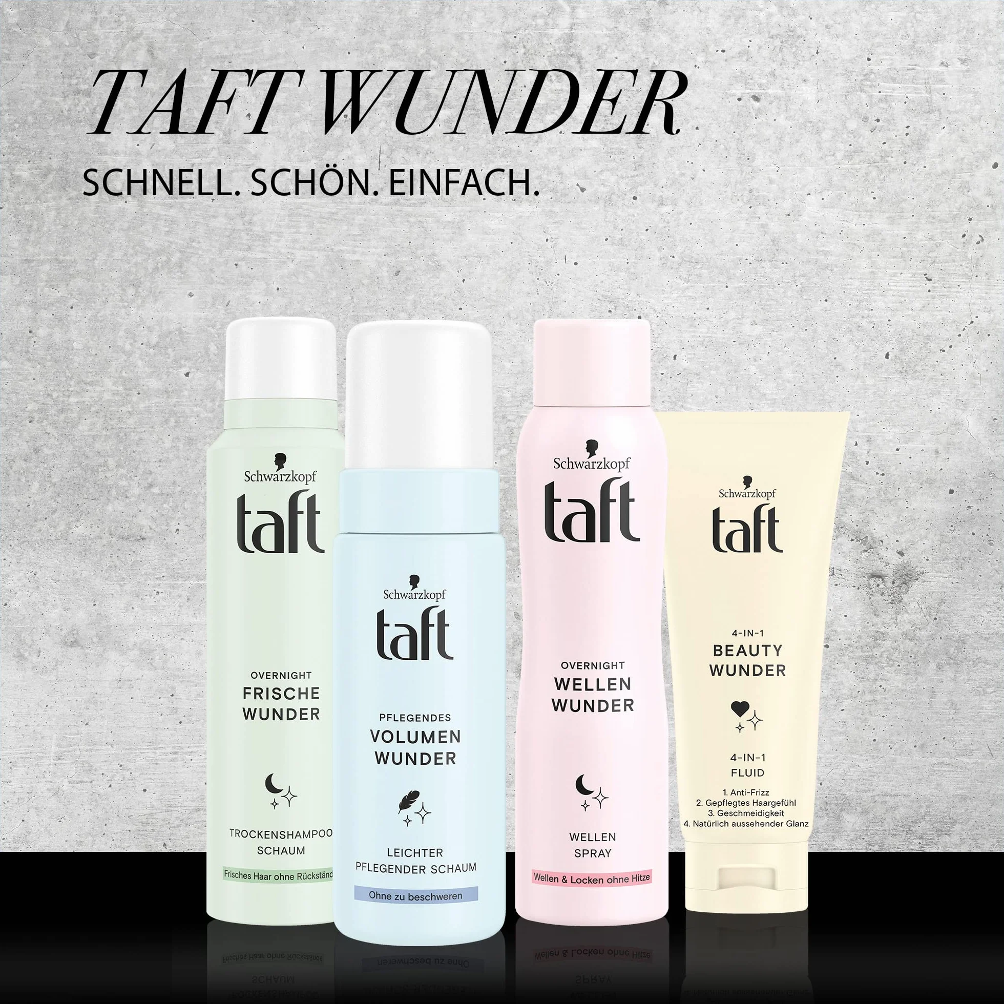 Schwarzkopf Taft Pianka do Włosów, 150 ml