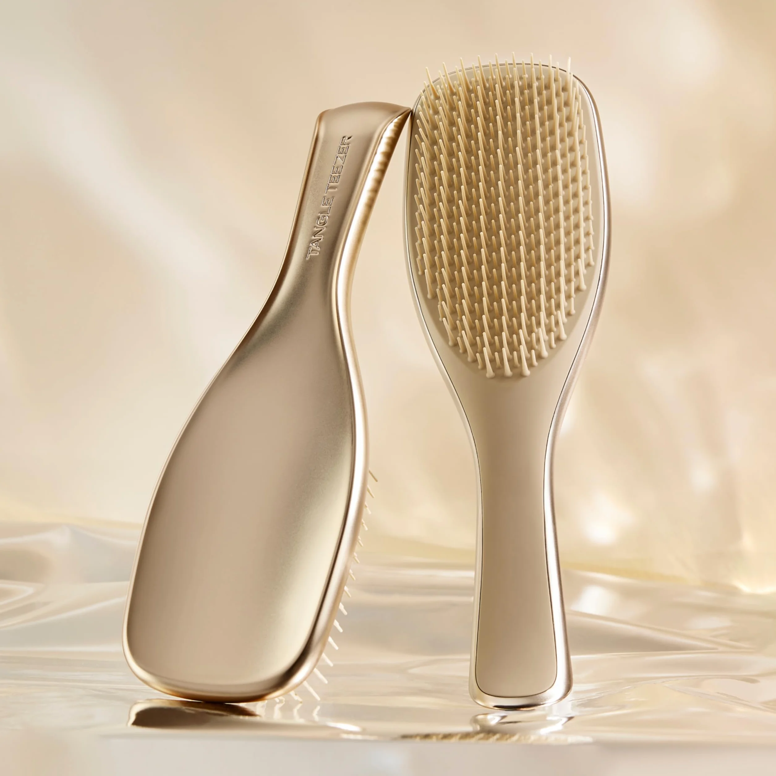 Tangle Teezer Ultimate Detangler Szczotka do rozczesywania do wszystkich rodzajów włosów Champagne Gold chromowane
