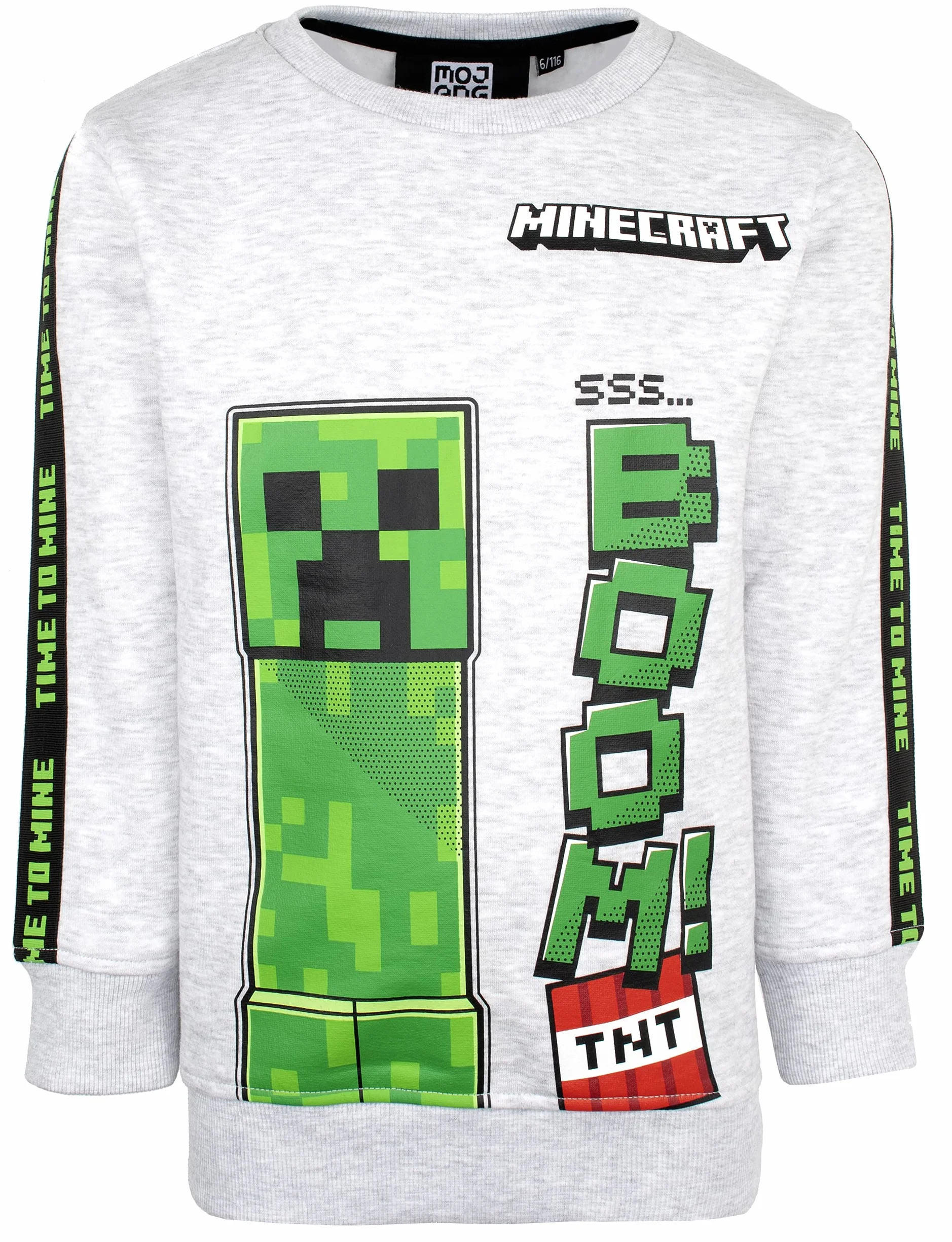 Minecraft - Bluza Prezenty Dla Chłopców Top - Towar Do Gier Urodzinowa Gra Tshirt Towar - Wiek 5-12