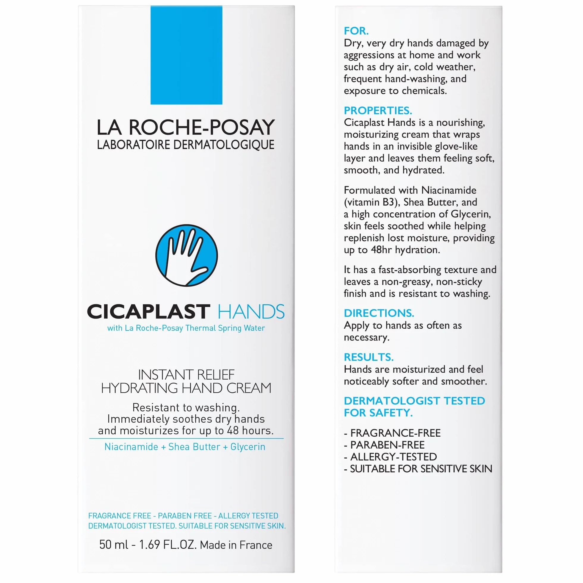 La Roche Posay Crema de Manos 50 ml