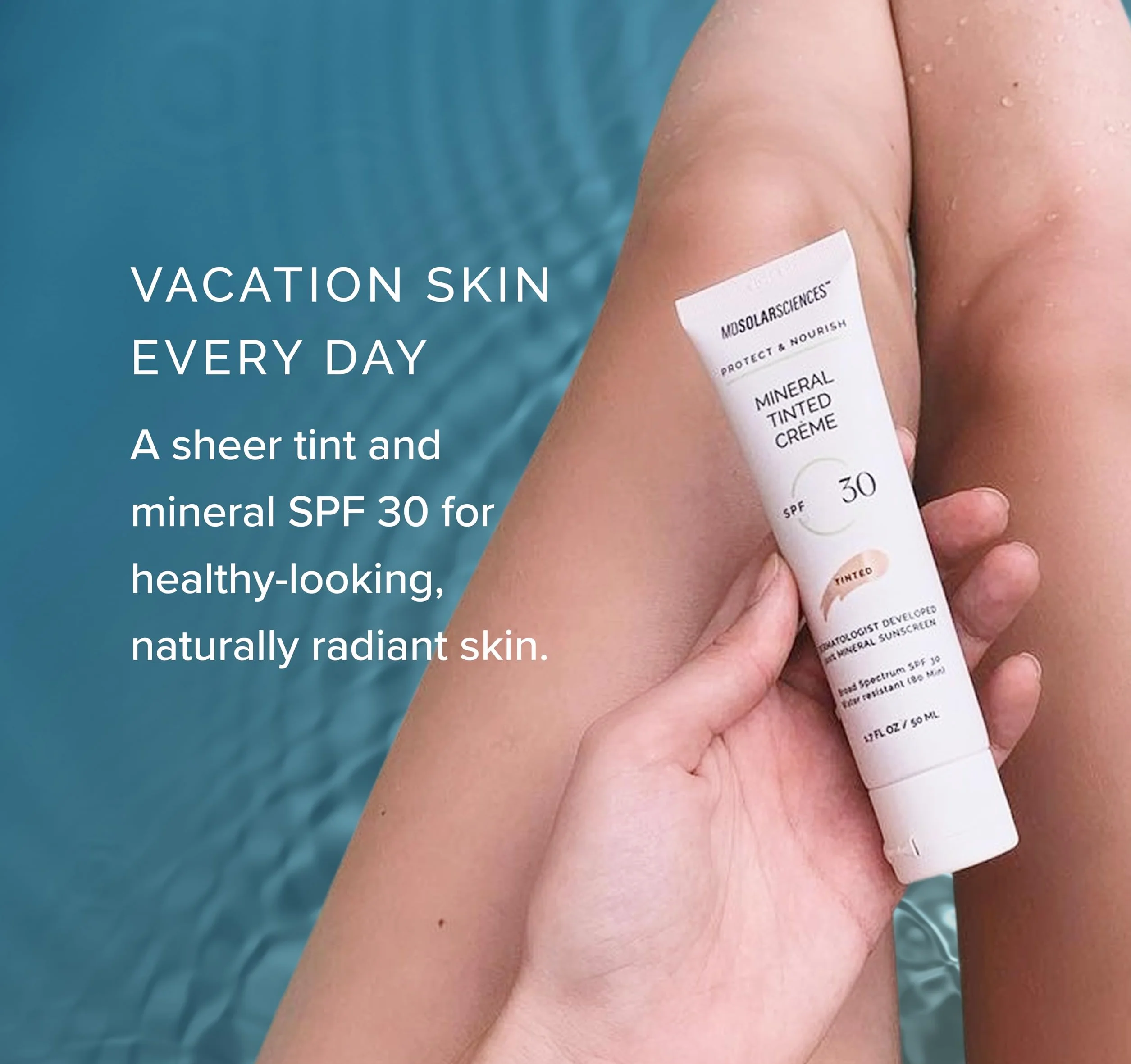 MDSolarSciences Mineral Tinted Creme SPF 30 UV Resistant 50 ml