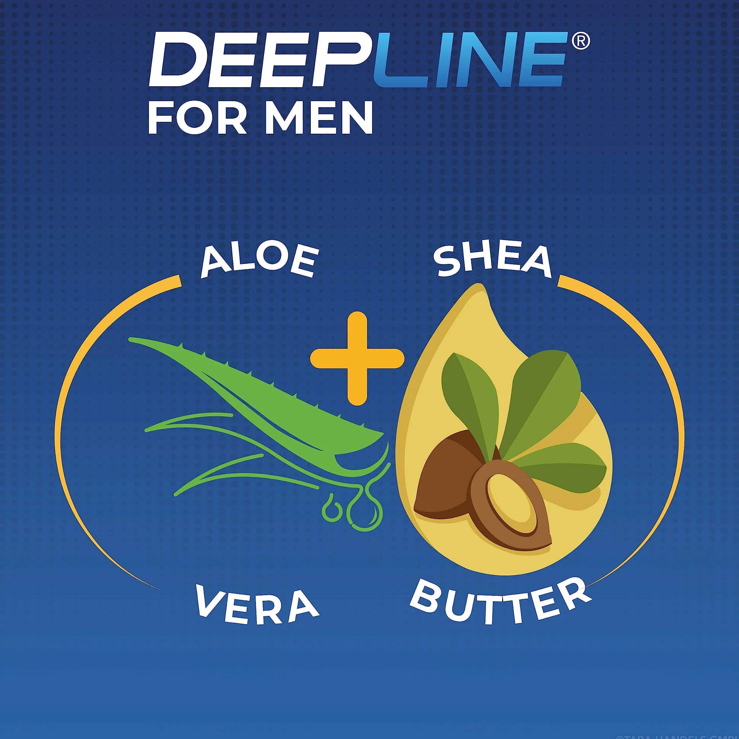 Deepline Krem do depilacji okolic intymnych, 100 ml, skuteczny krem do depilacji intymnej dla mężczyzn z aloesem i masłem shea, testowany dermatologicznie, dla długotrwałych rezultatów