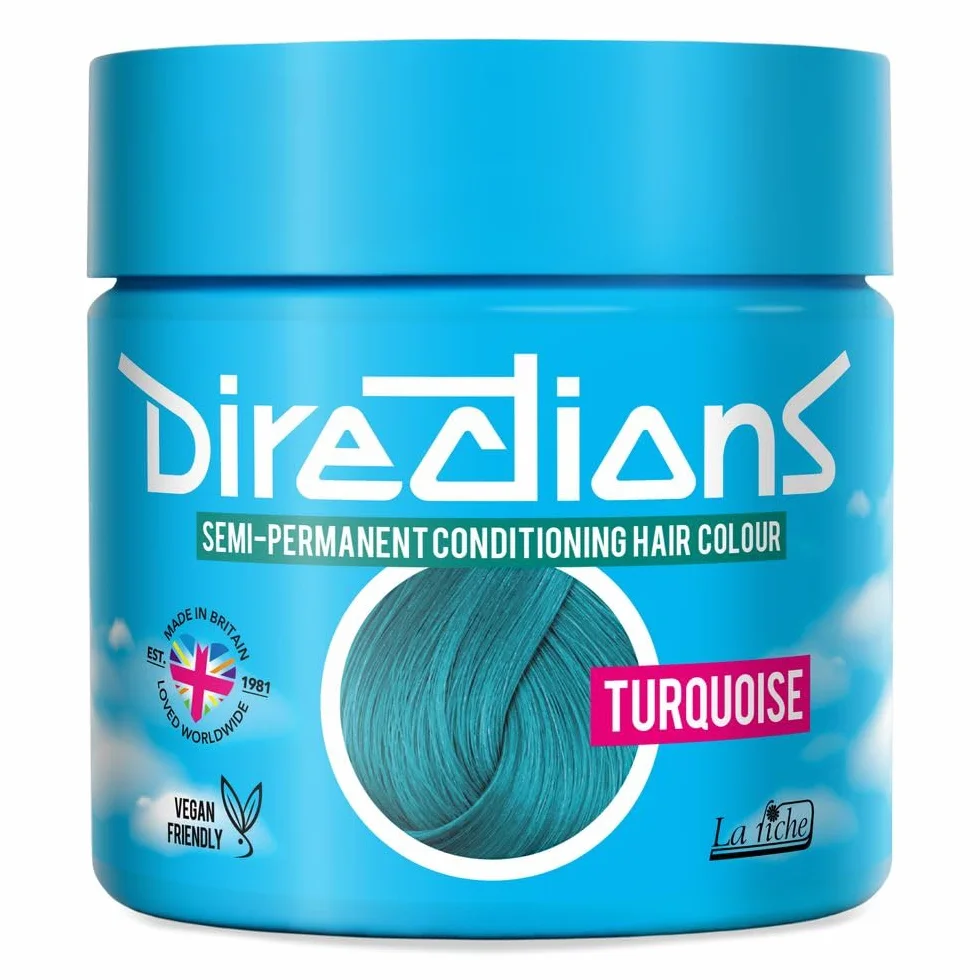 La Riche Directions Turquoise Semi-Permanent Hair Colour 89 ml