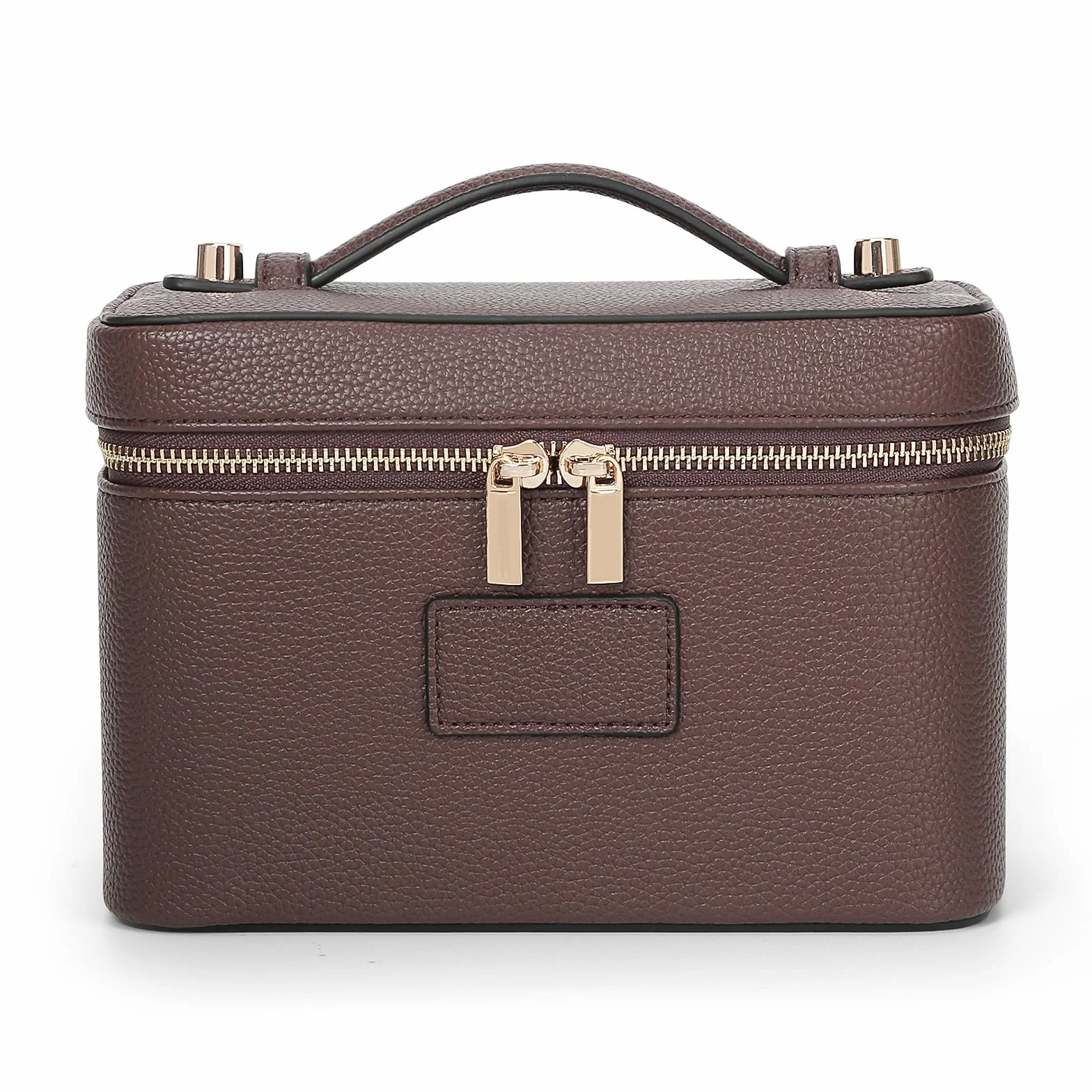 Skórzana kosmetyczka Vanity Case HiTotes 21,5 cm z przegrodą
