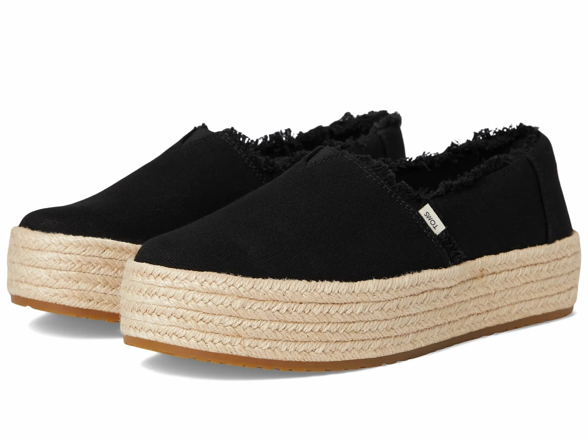 TOMS Valencia Damskie buty na platformie, wsuwane