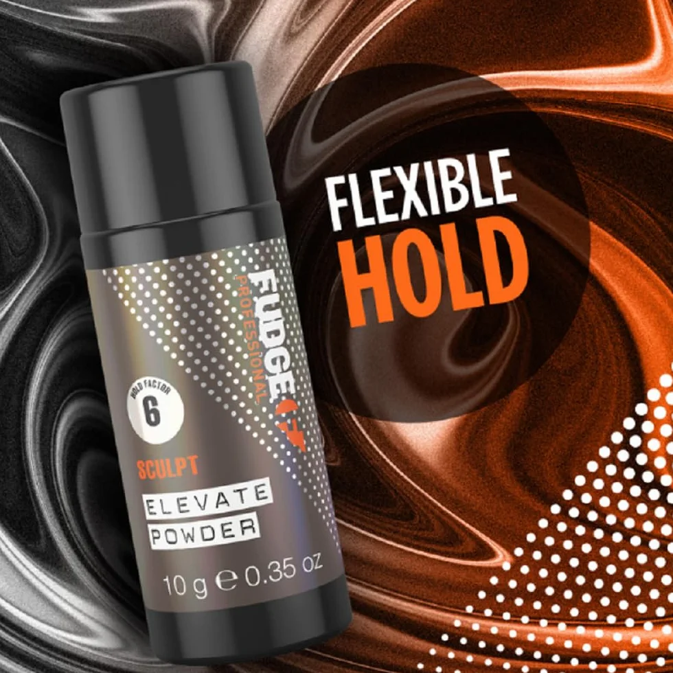 Fudge Profesjonalny puder do stylizacji włosów Elevate Volume Boost Powder Styler Matte Look Volumizing dla niewidocznego, 10 g