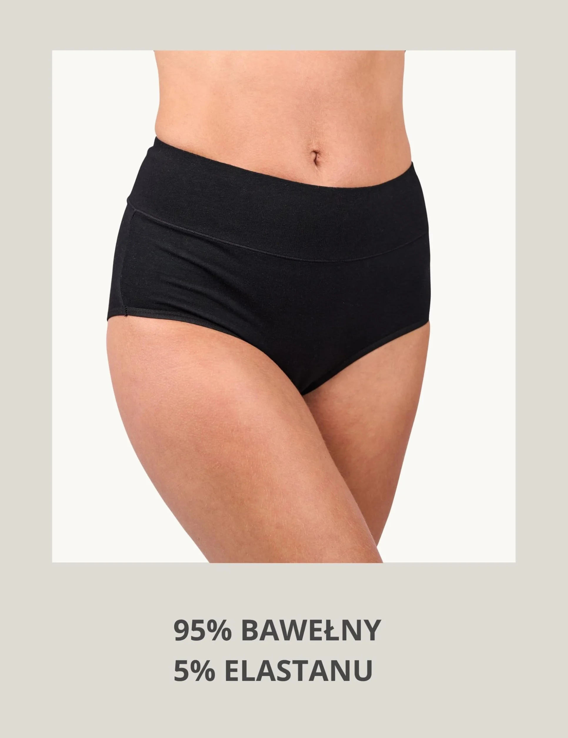 Basic Treasure Zestaw 4 par majtek wyszczuplających brzuch, majtki z wysokim stanem, bielizna modelująca figurę, spodnie gorsetowe