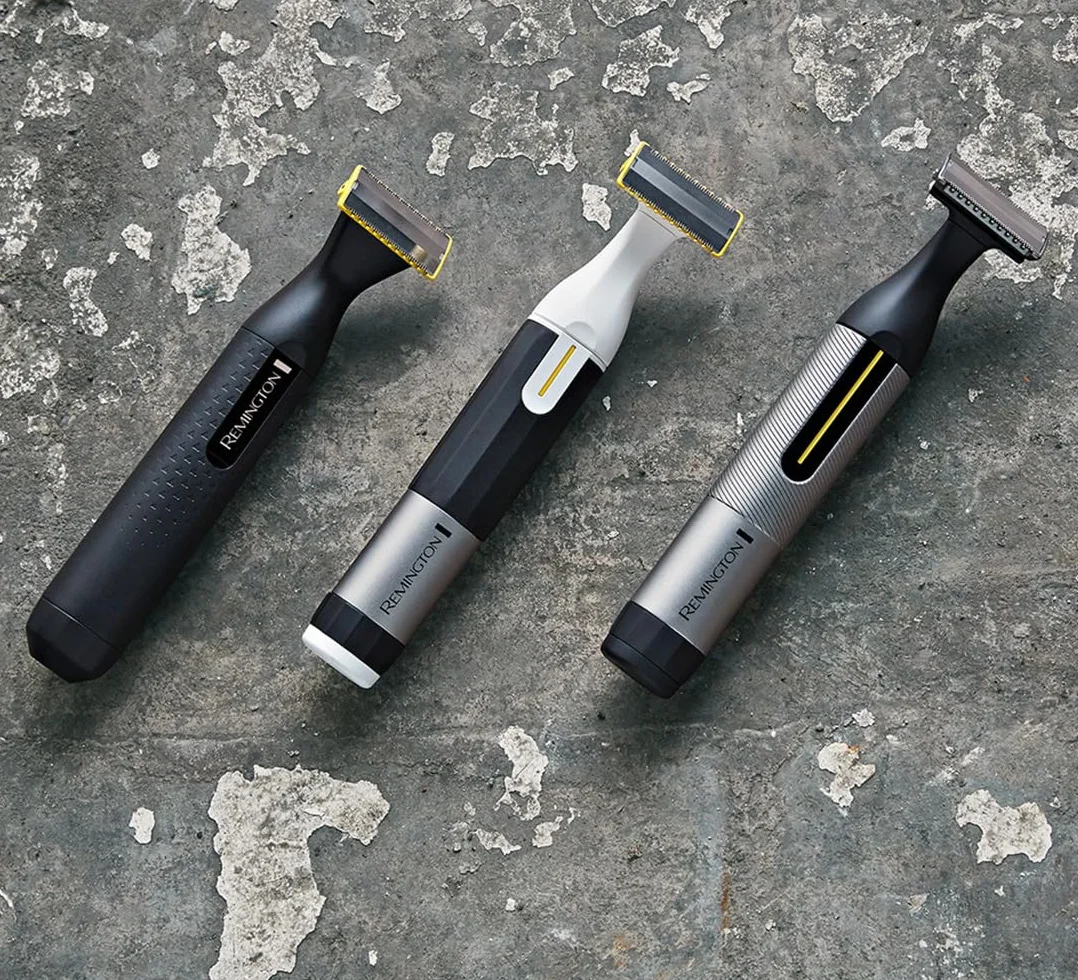 Remington Omniblade HG1000 trymer hybrydowy do brody 3 nasadki 1-5mm wodoodporny na baterie