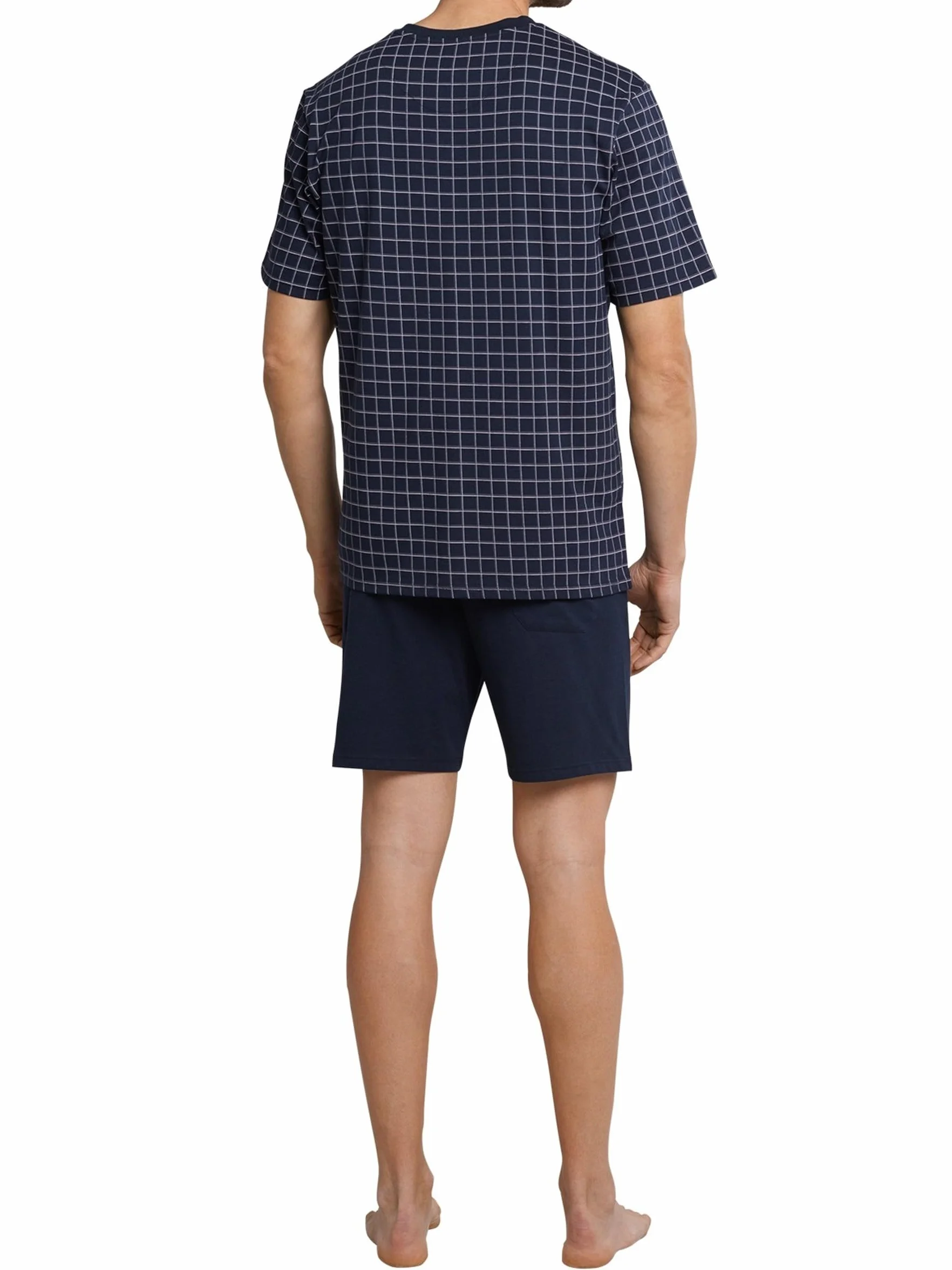 Schiesser Herren Schlafanzug kurz V-Auschnitt - Nightwear Set