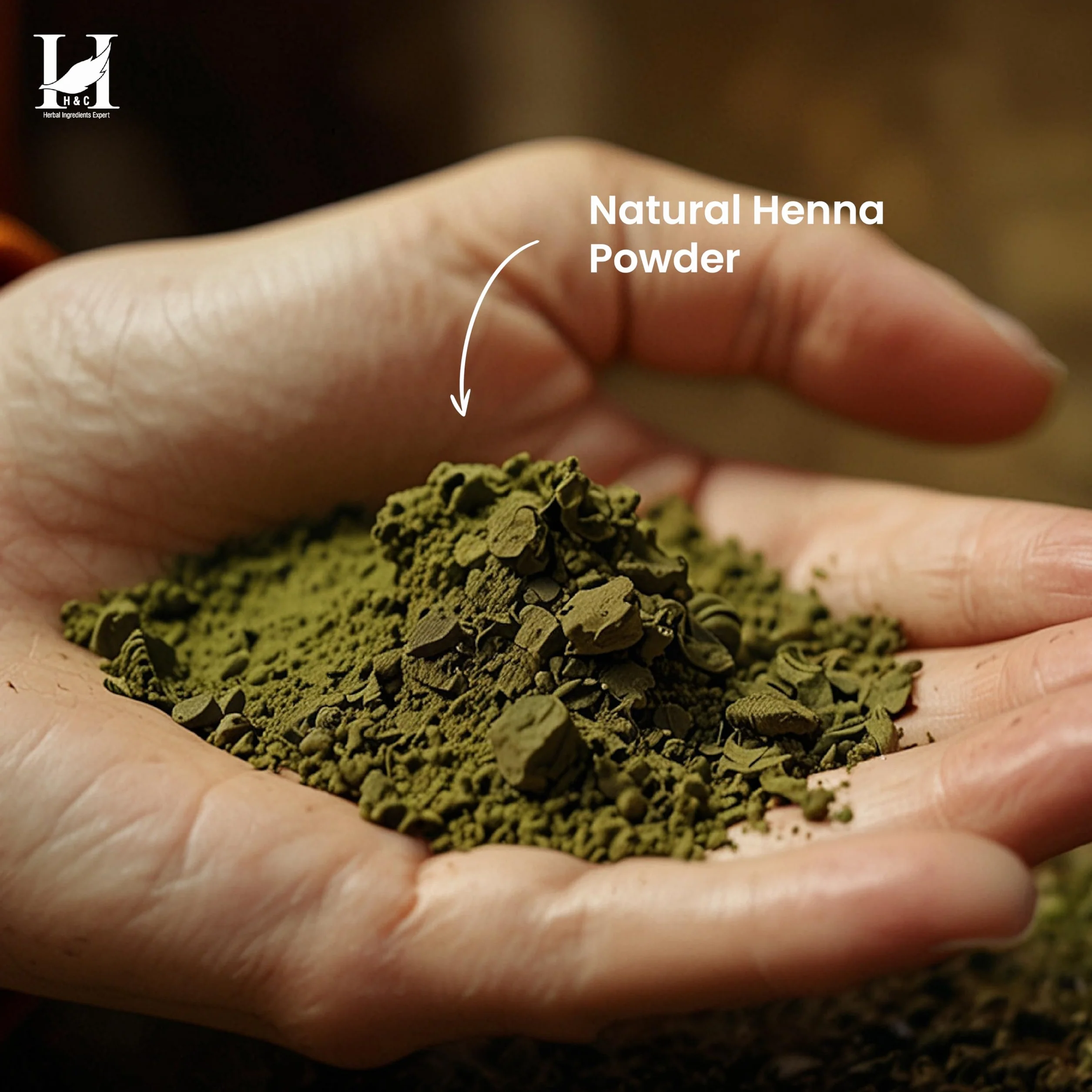 H&C 100% czysta naturalna henna w proszku (Lawsonia Inermis) 227 g do włosów