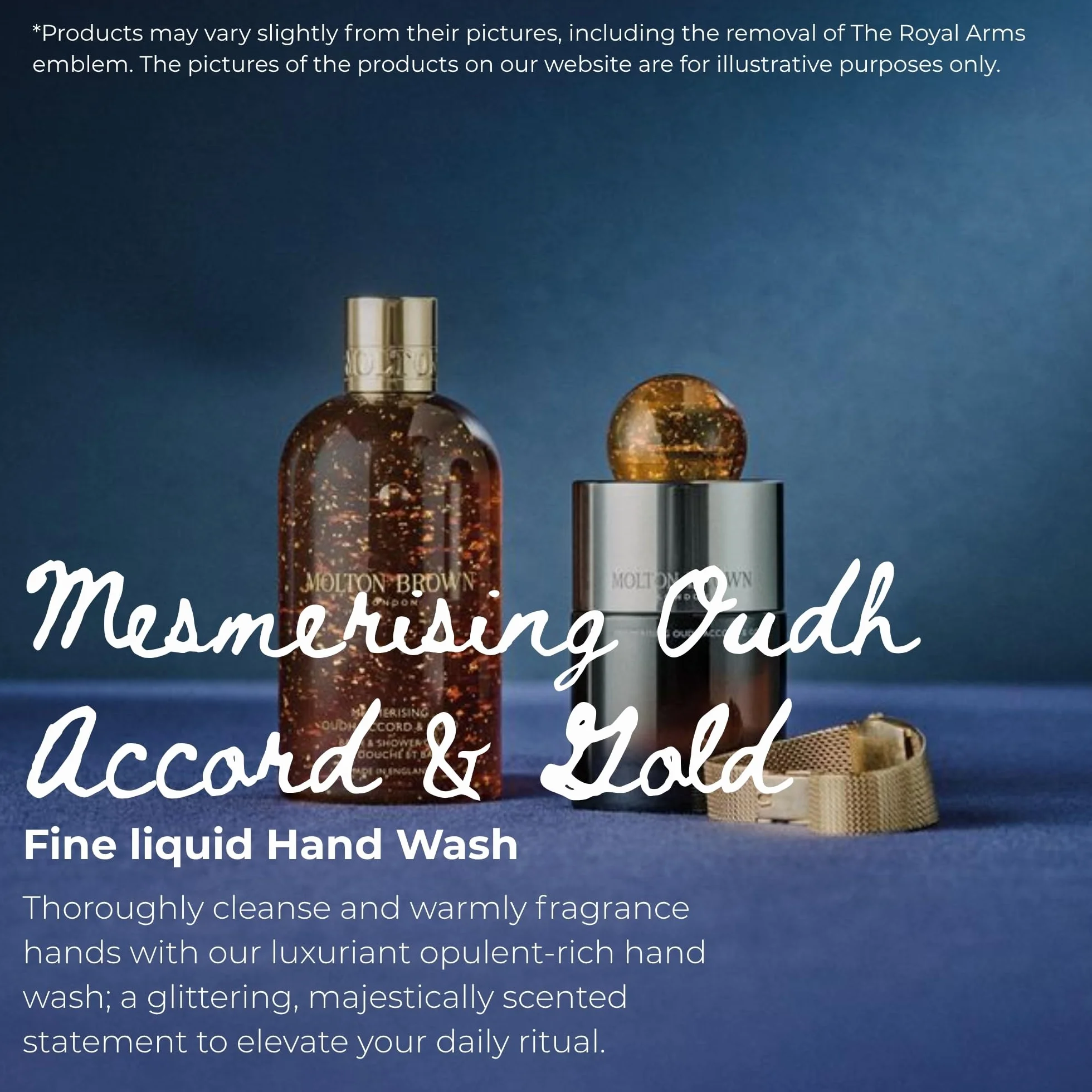 Mesmerising Oudh Accord and Gold Fine Liquid pranie ręczne, 300 ml