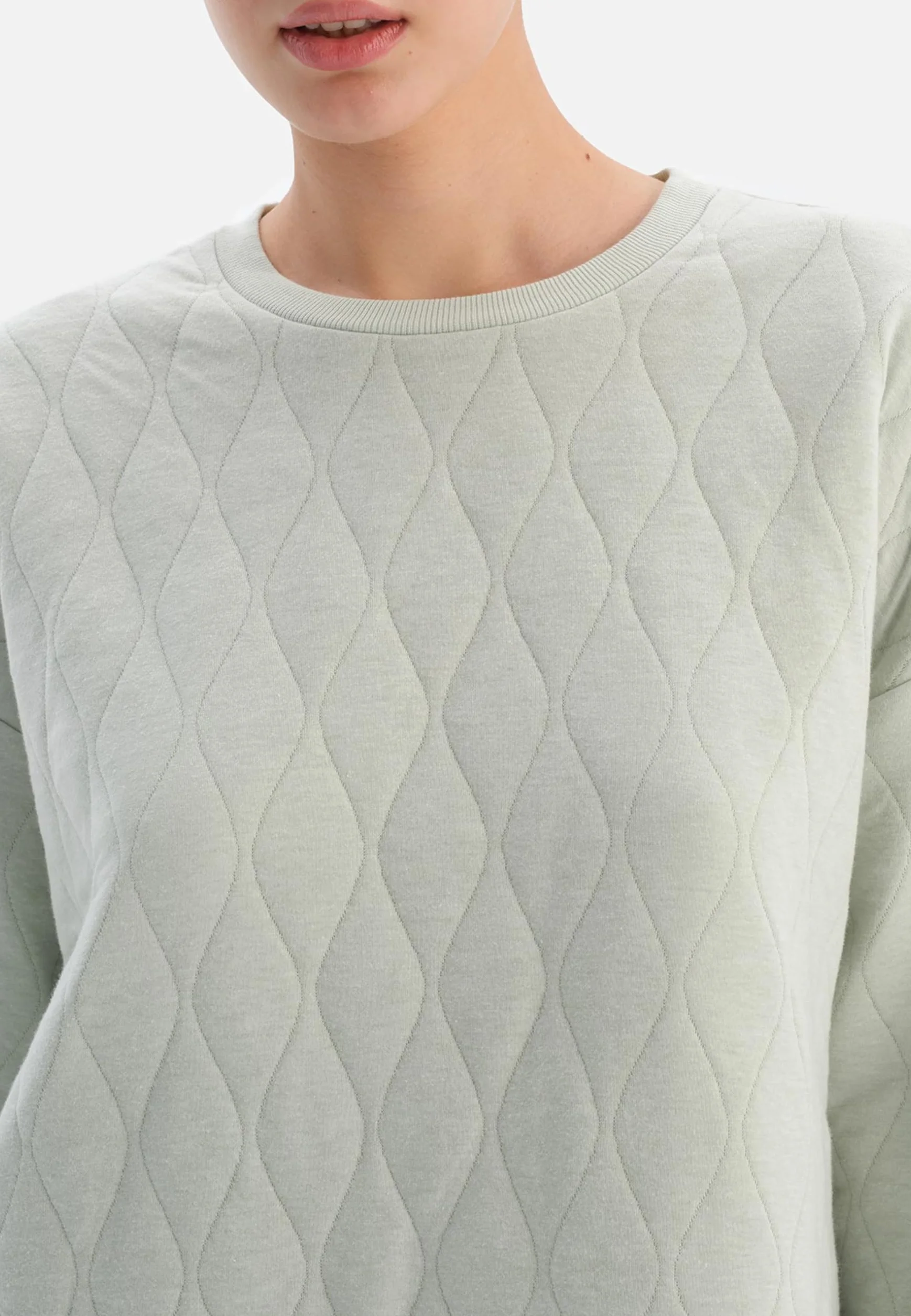 Dagi piżama top Kobiety Quilted Pajama Top