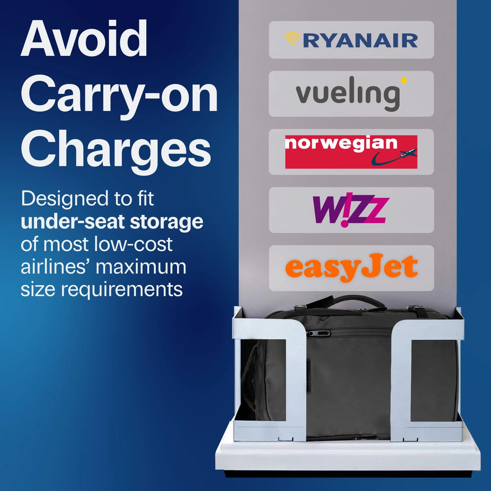 Ryanair bagaż podręczny 40 x 20 x 25, 40 x 20 x 25, plecak 40 x 20 x 25, bagaż podręczny, plecak, bagaż podręczny, podróżny, samolot, podróż, plecak, czarny