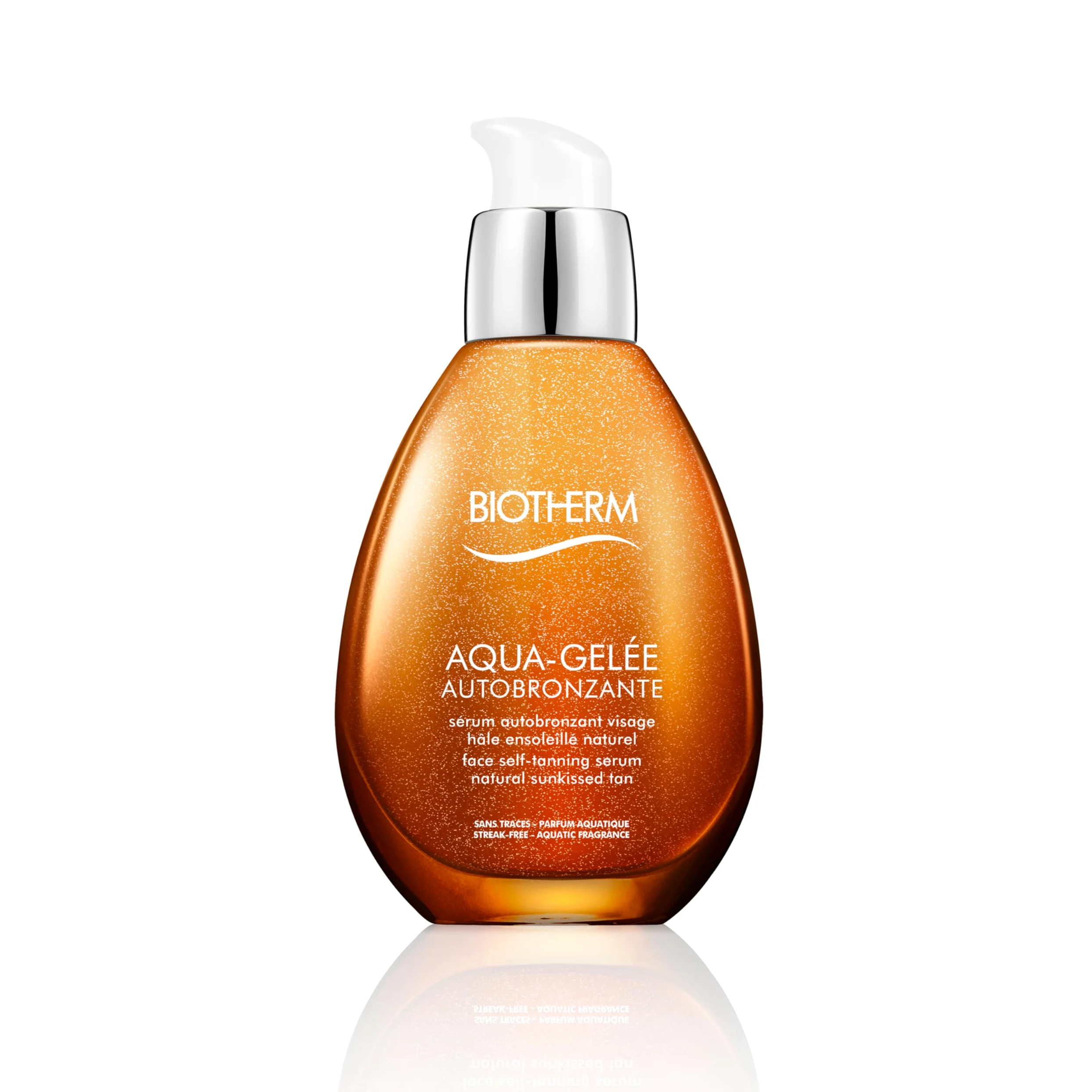 Biotherm Aqua-Gele serum do samoopalania twarzy 50 g
