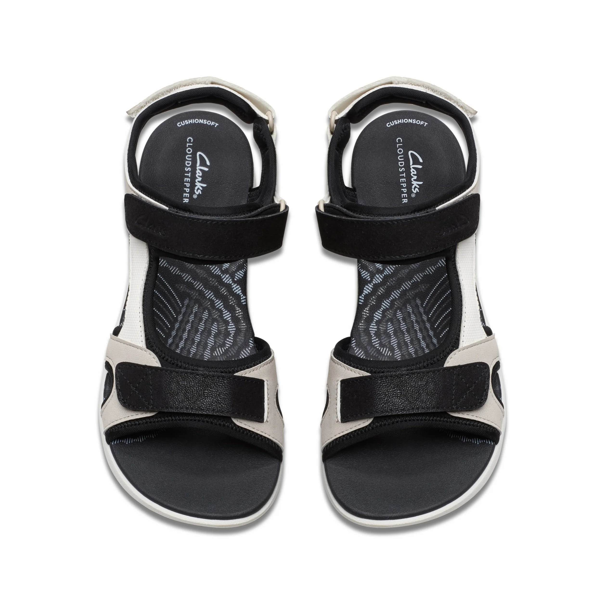 Clarks Damskie sandały Mira Bay, brązowe, 37,5 EU, Flint, 38 EU